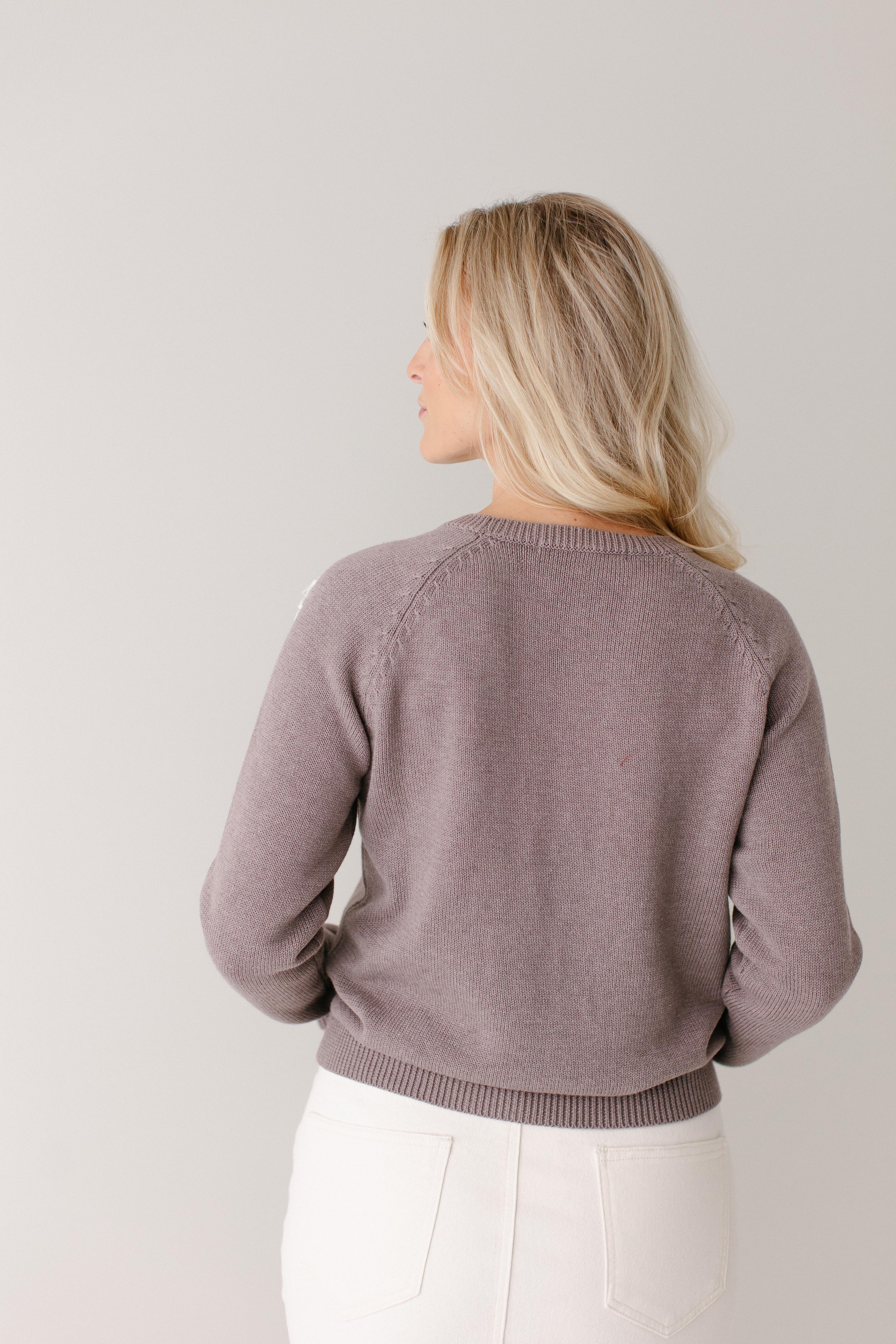 Edna Embroidered Floral Sweater FINAL SALE - Image 12