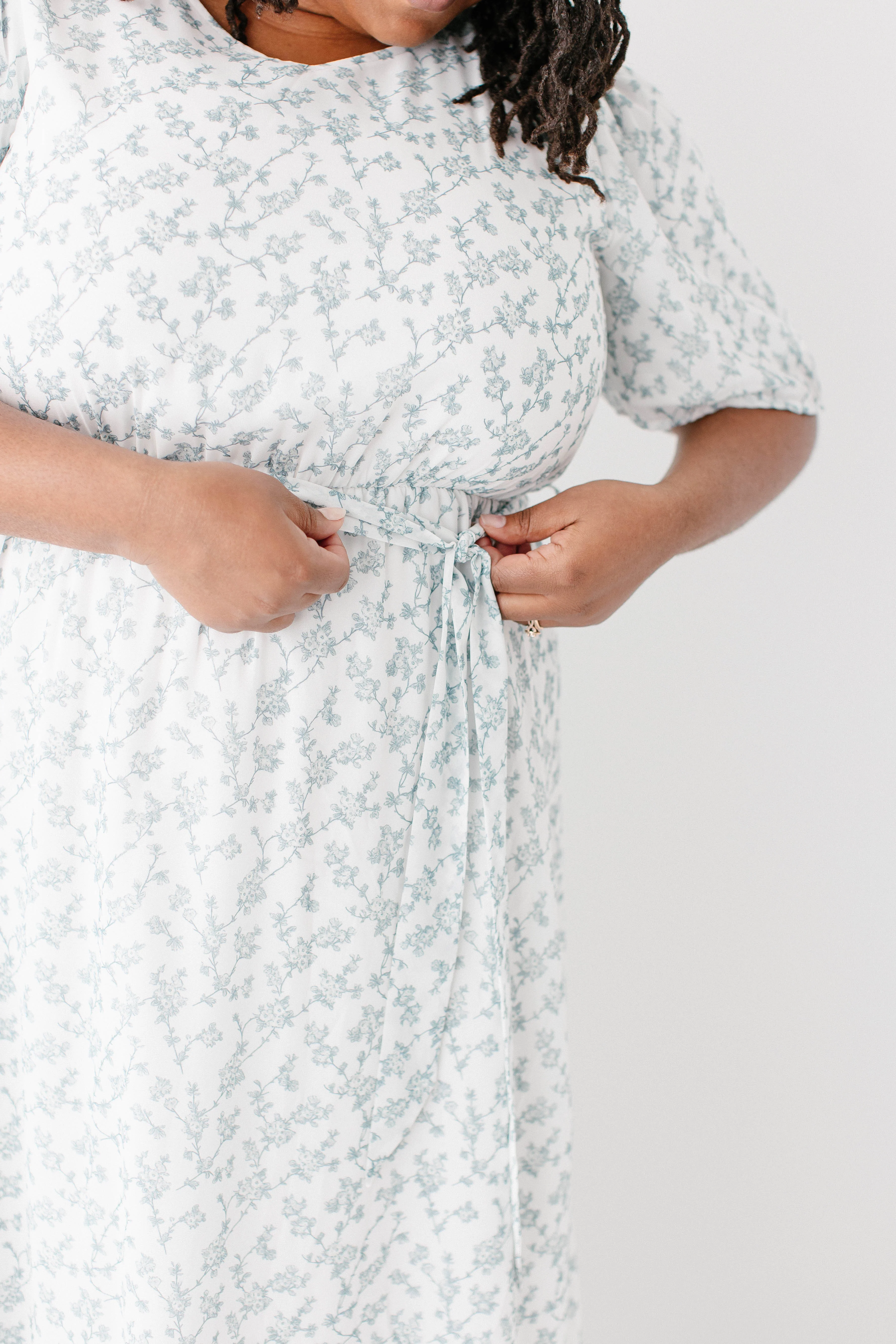 Esther Floral Print Maxi Dress FINAL SALE - Image 11