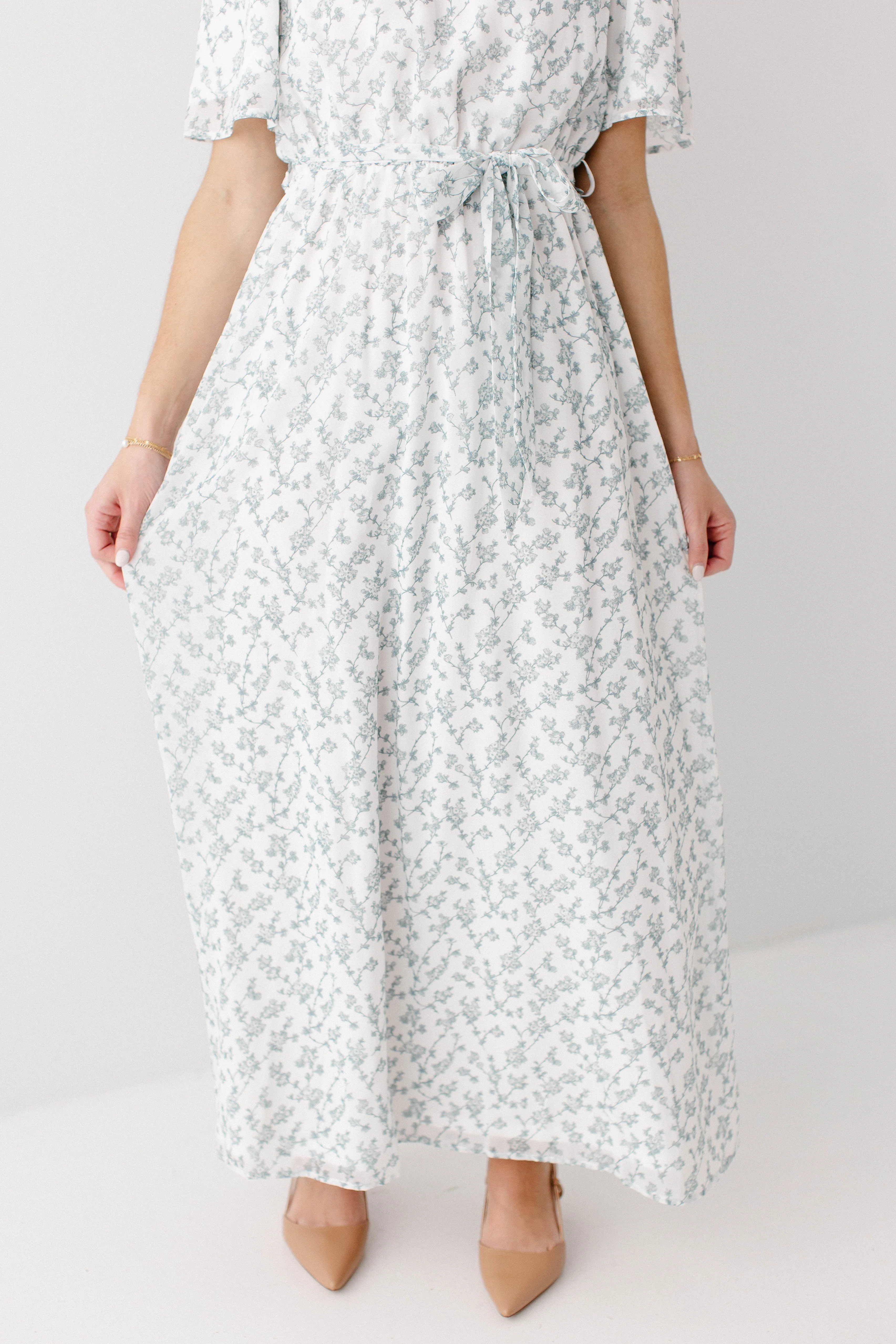 Esther Floral Print Maxi Dress FINAL SALE - Image 5