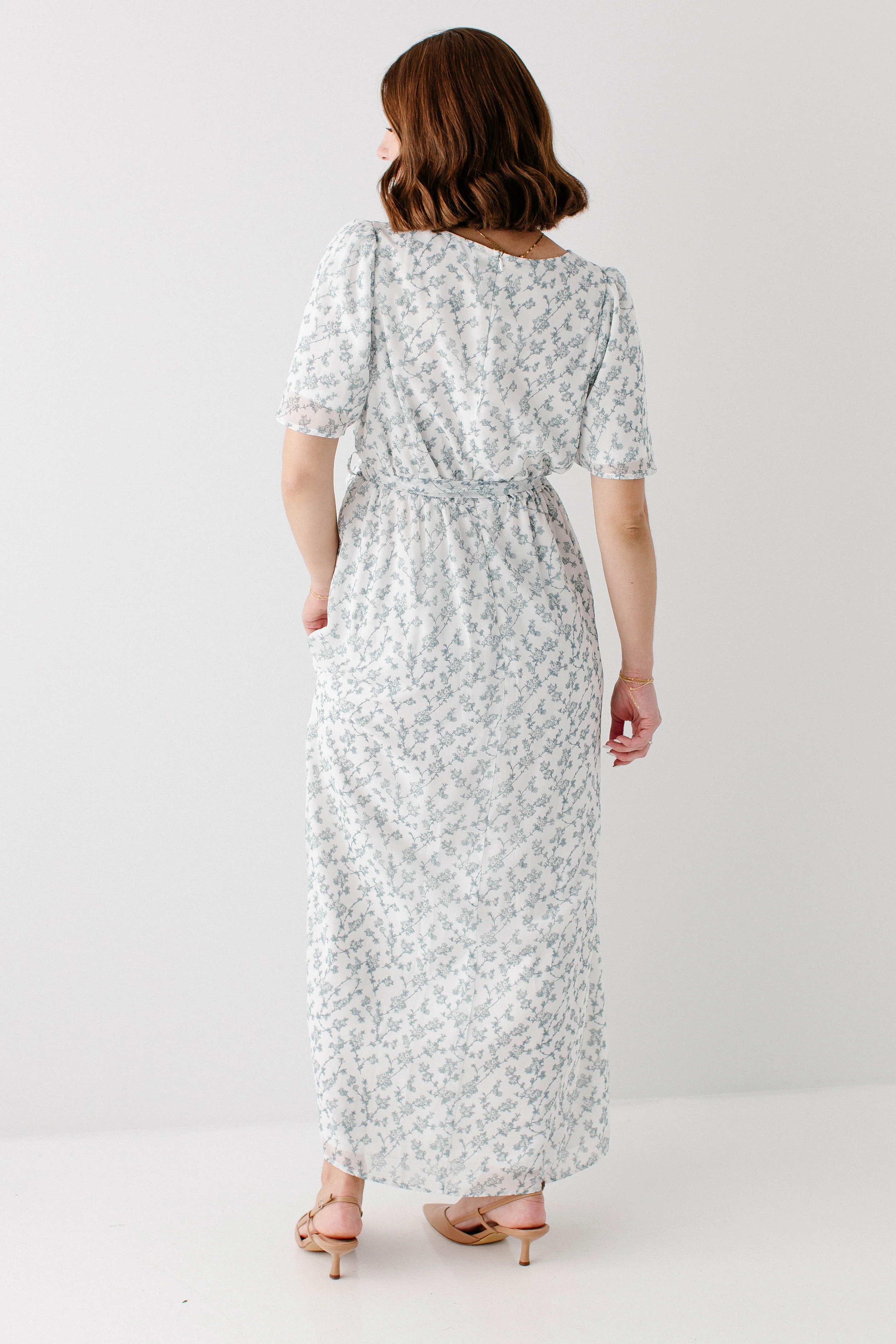 Esther Floral Print Maxi Dress FINAL SALE - Image 7