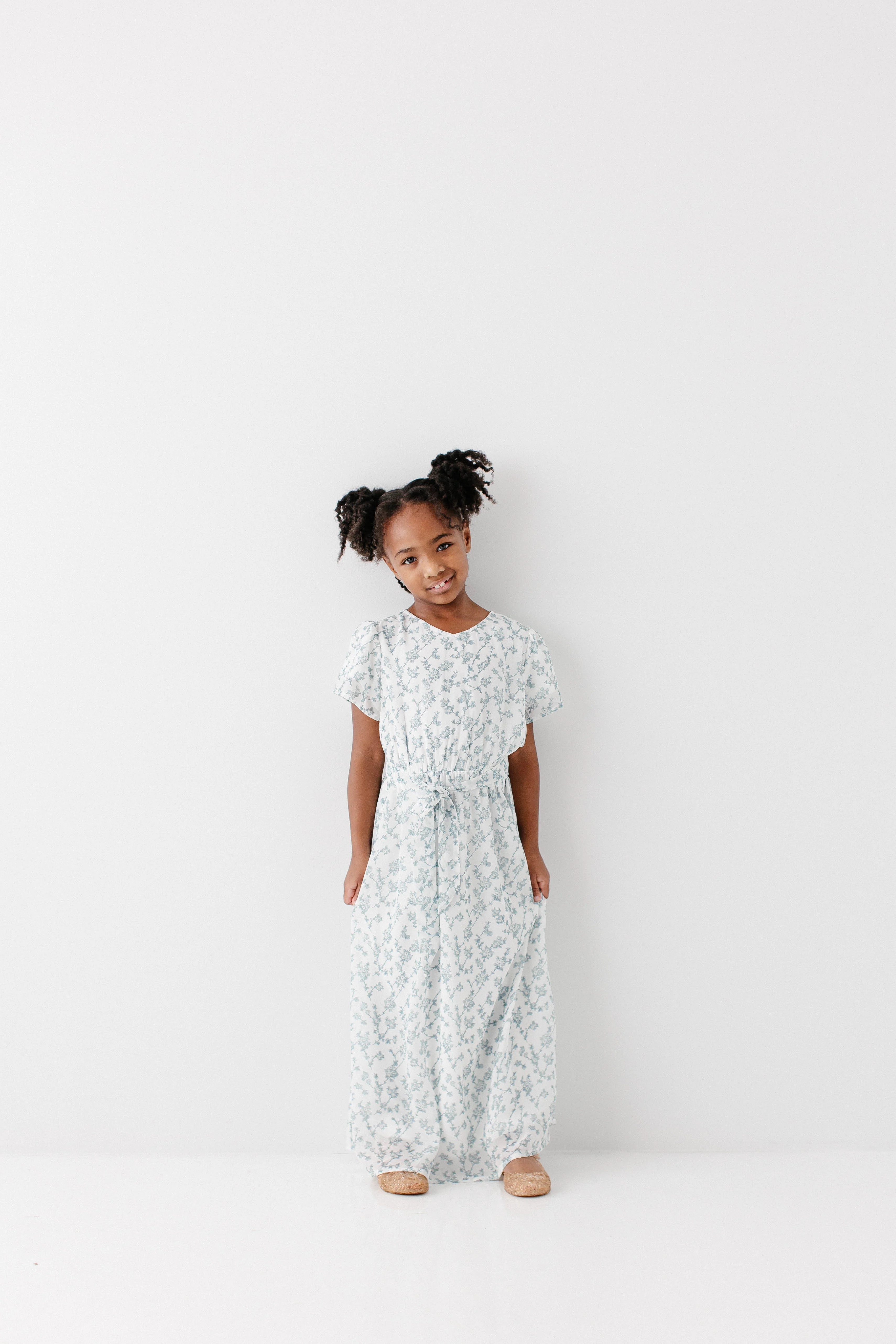 Esther Girl Floral Print Maxi Dress FINAL SALE - Image 3