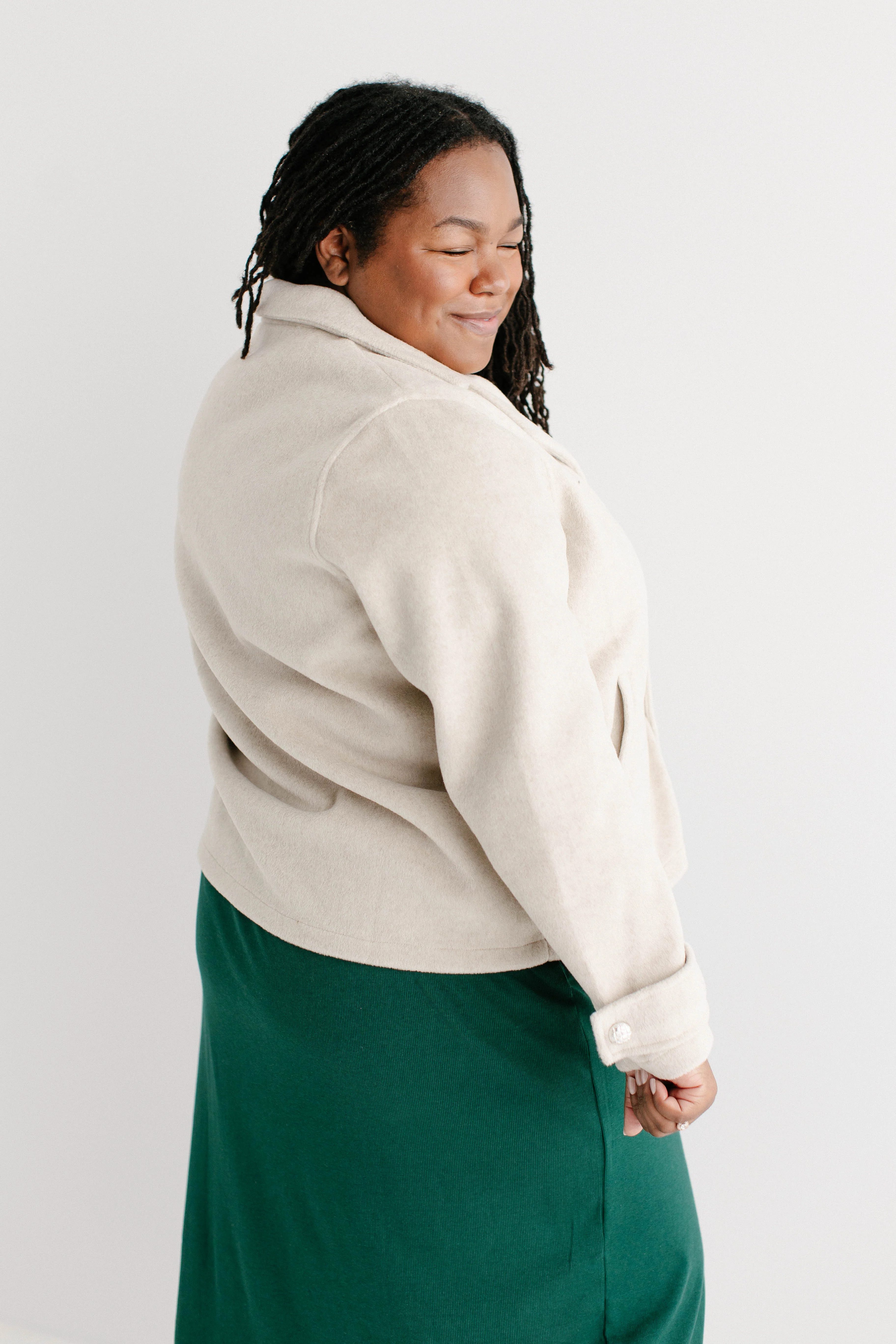 'Felicia' Double Breasted Peacoat FINAL SALE - Image 10