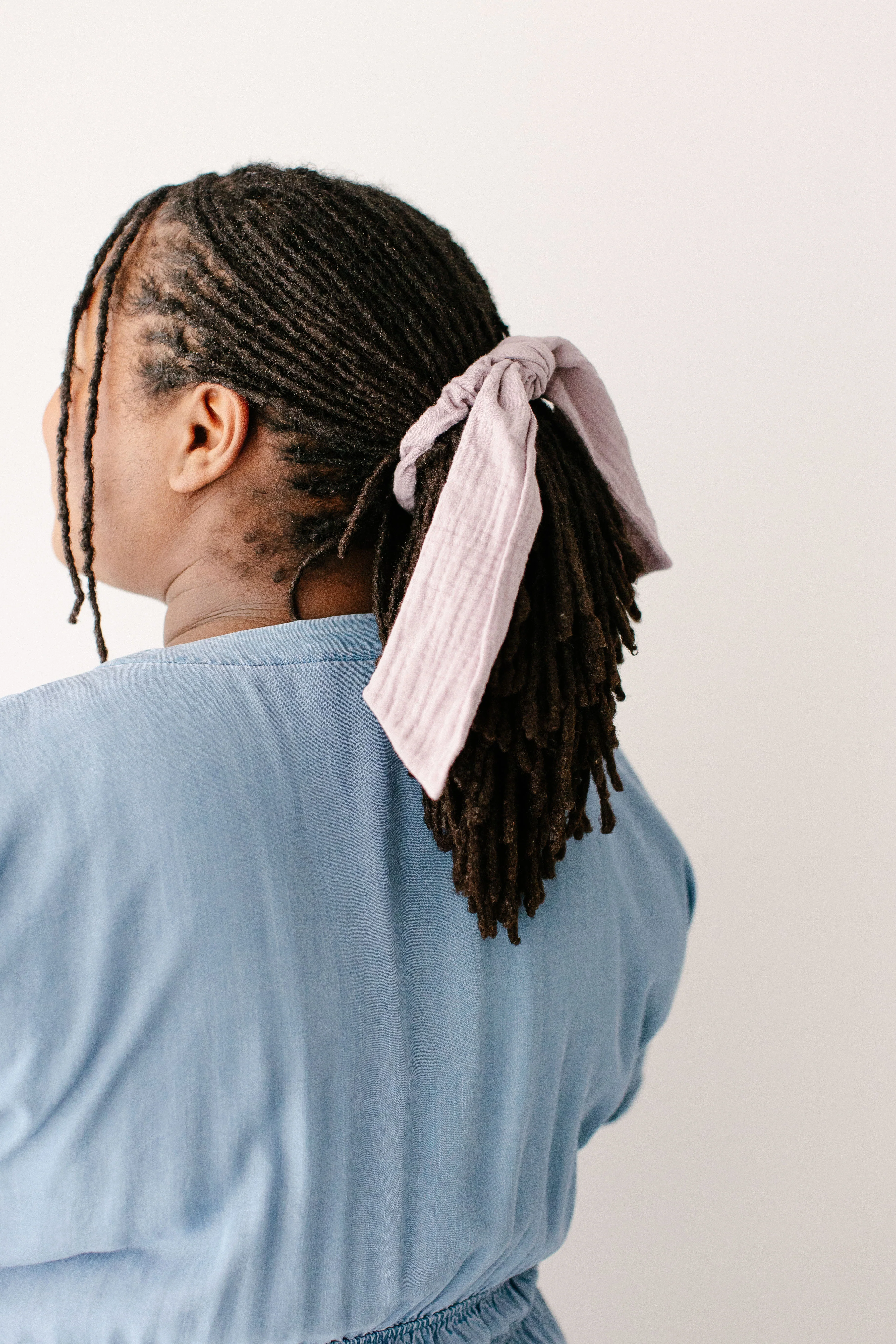 Gauze Scrunchie Scarf FINAL SALE - Image 2