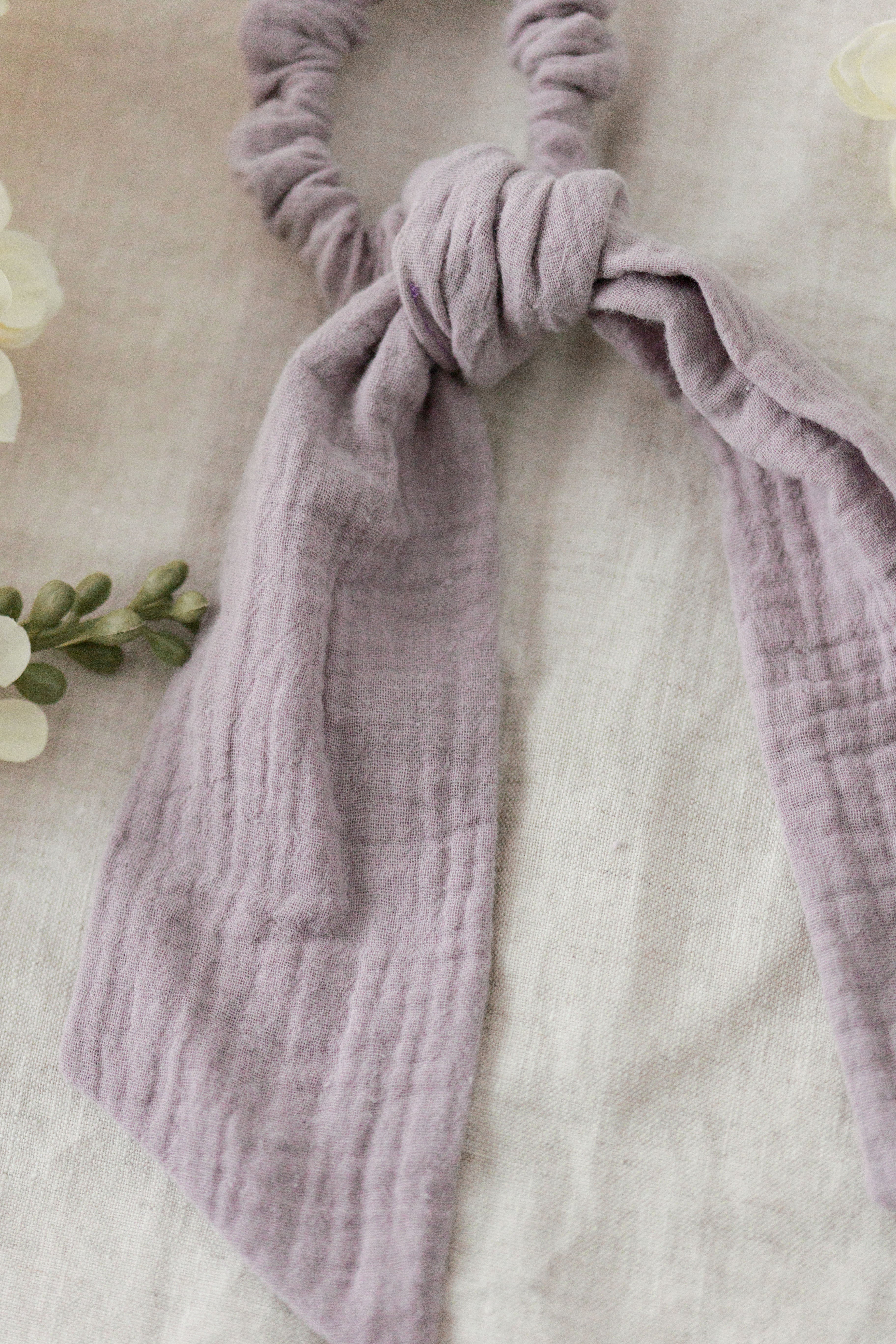 Gauze Scrunchie Scarf FINAL SALE - Image 3