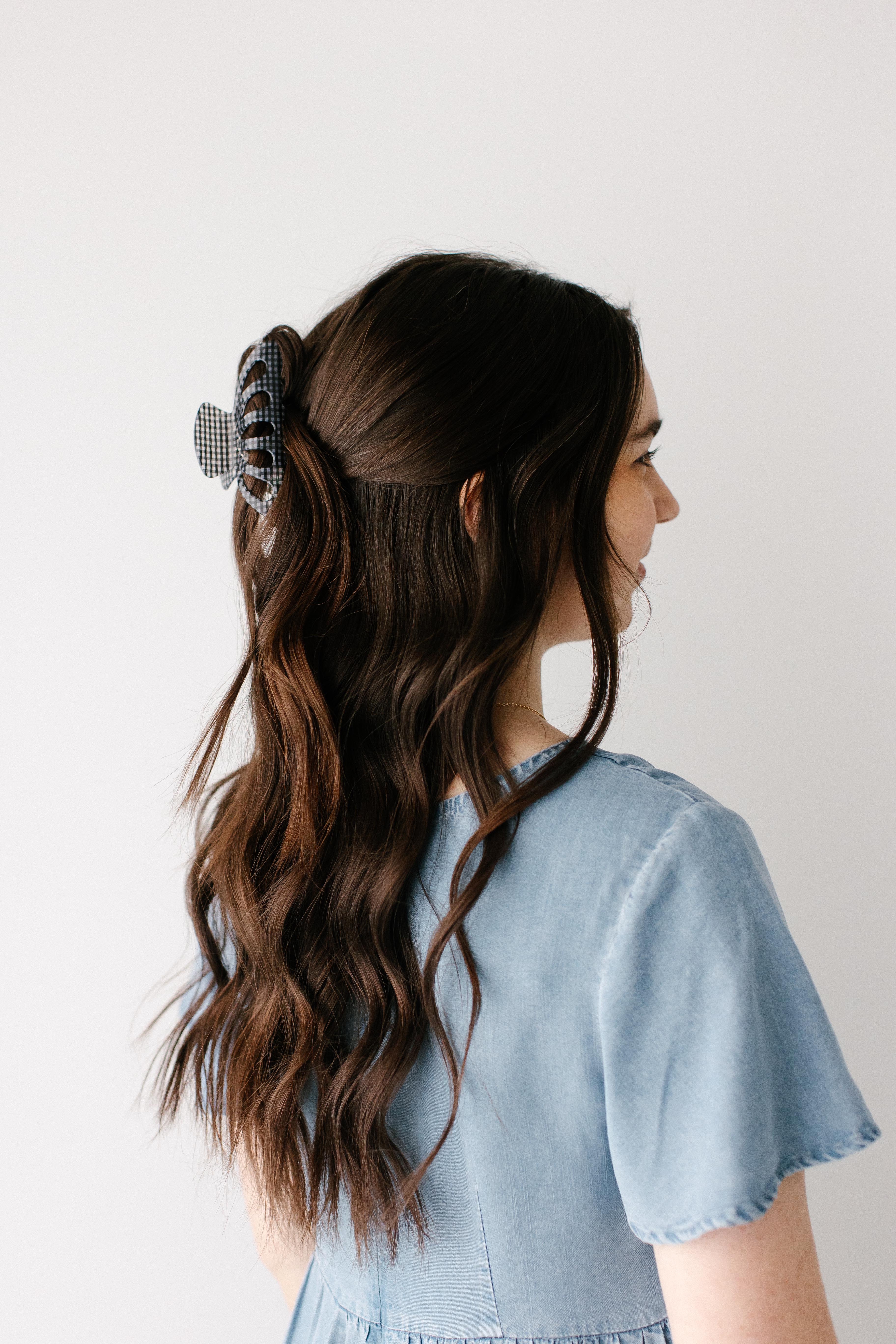 Gingham Claw Clip - Image 2