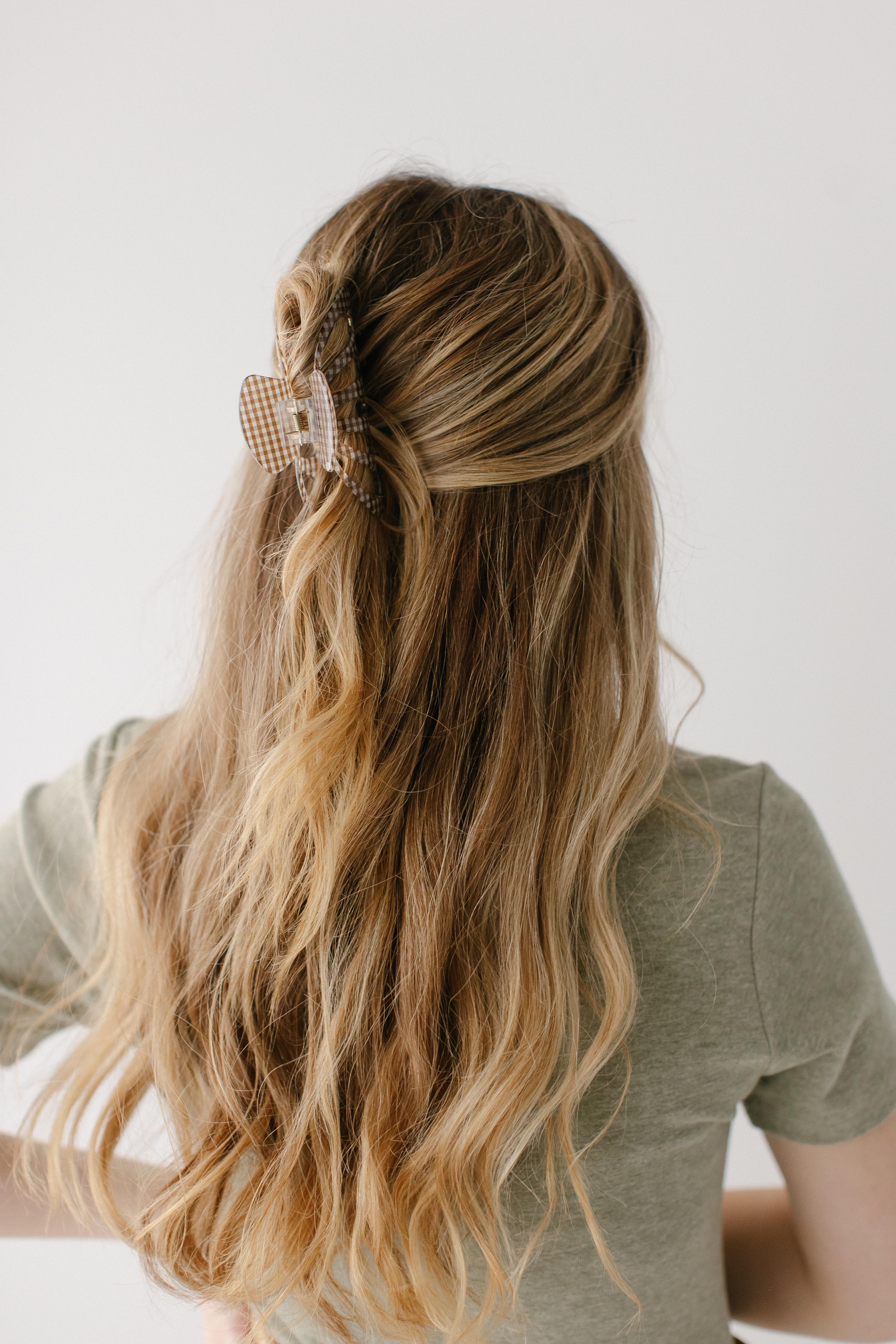 Gingham Claw Clip - Image 5