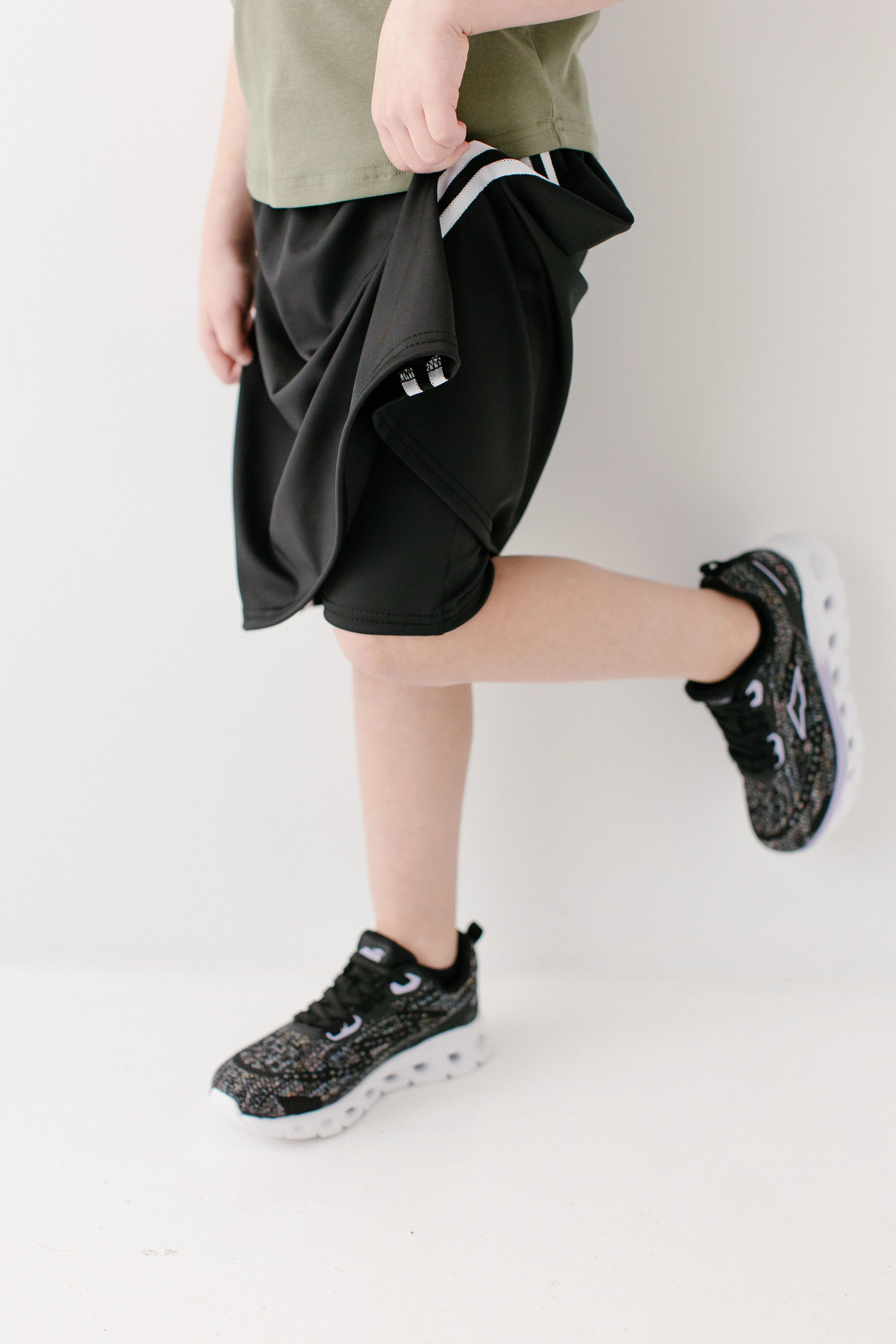 Girl Modest Knee Length Athletic Skort - Image 6