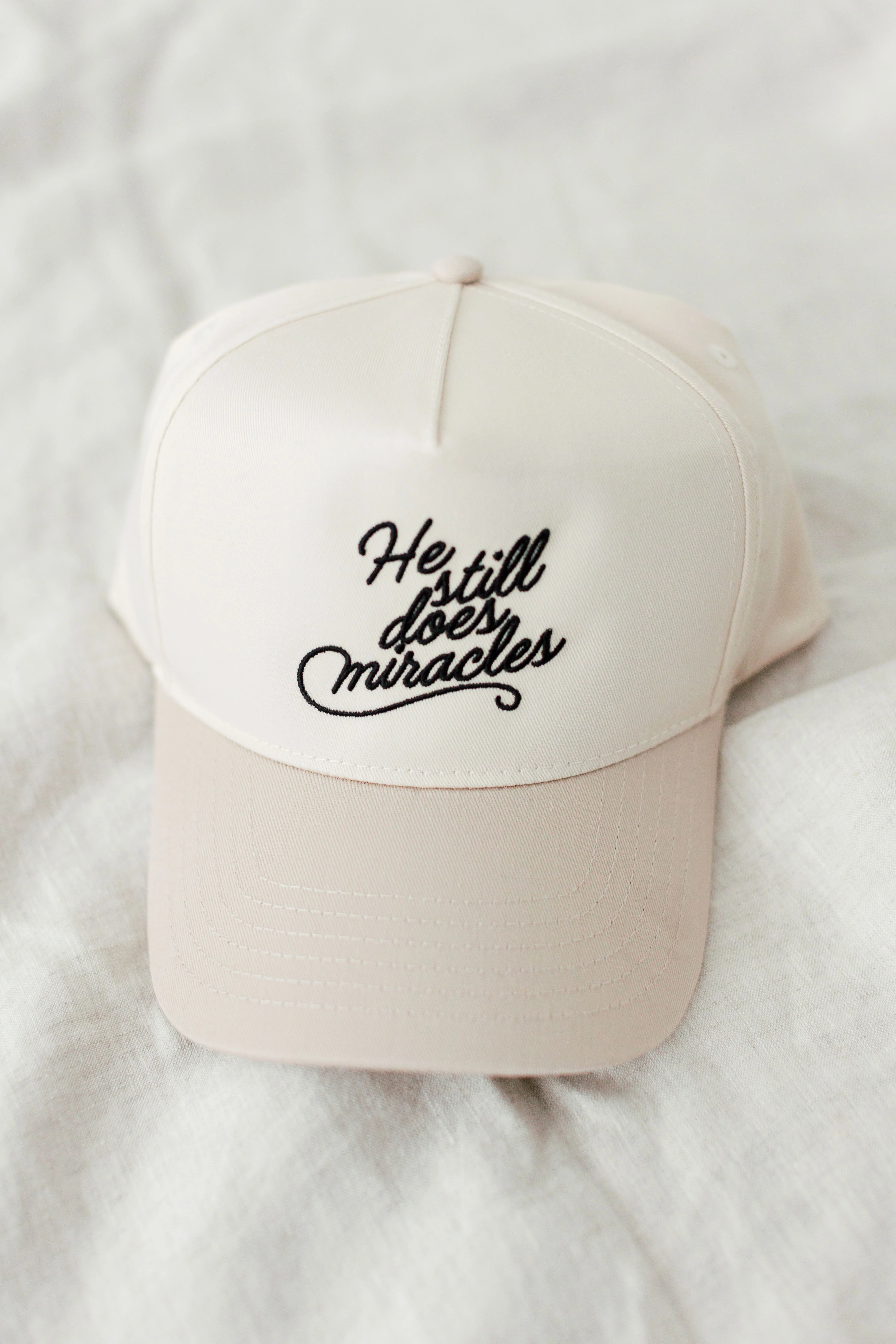 'He Still Does Miracles' Trucker Hat - Image 4