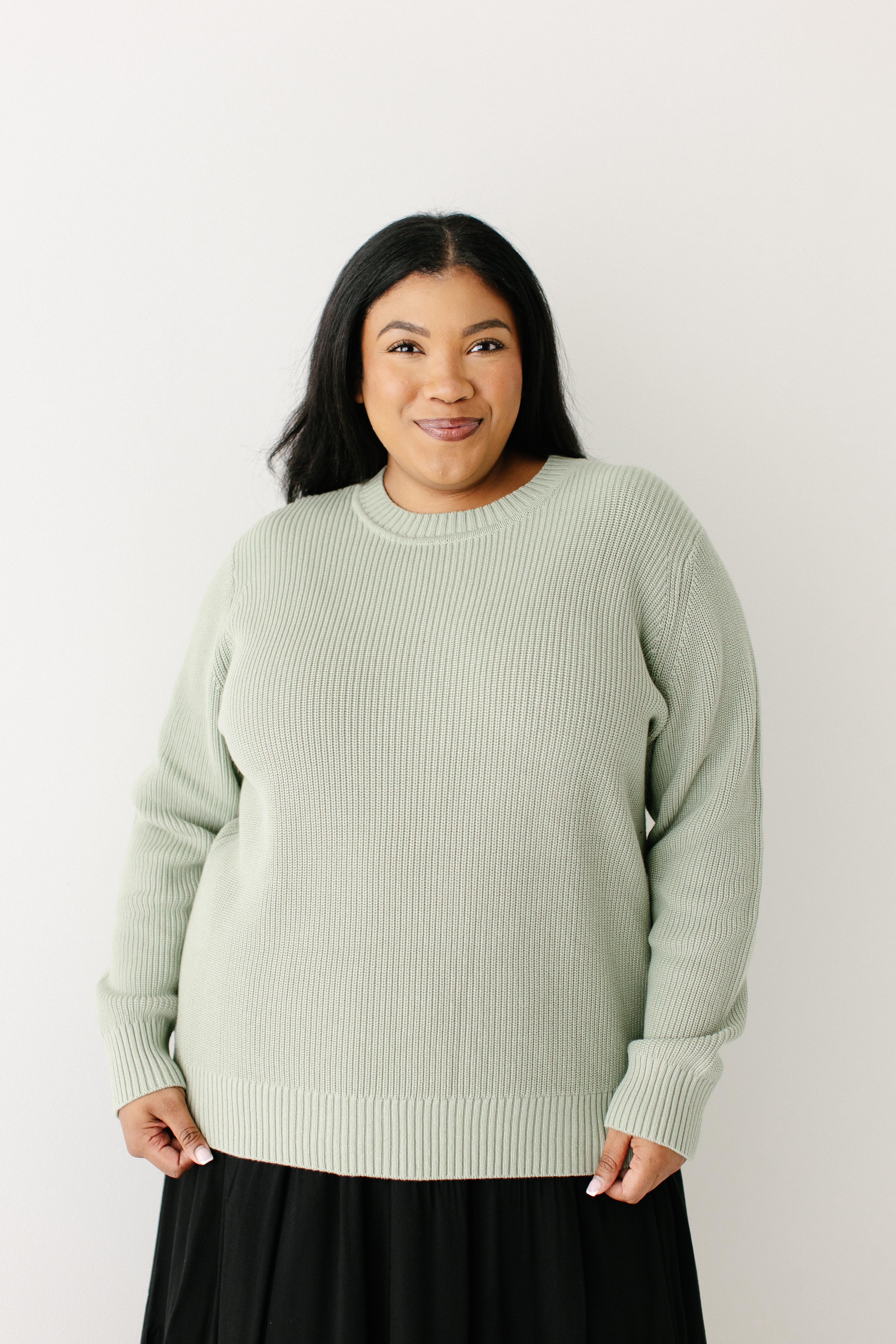 Hemingway Cotton Fisherman Sweater FINAL SALE