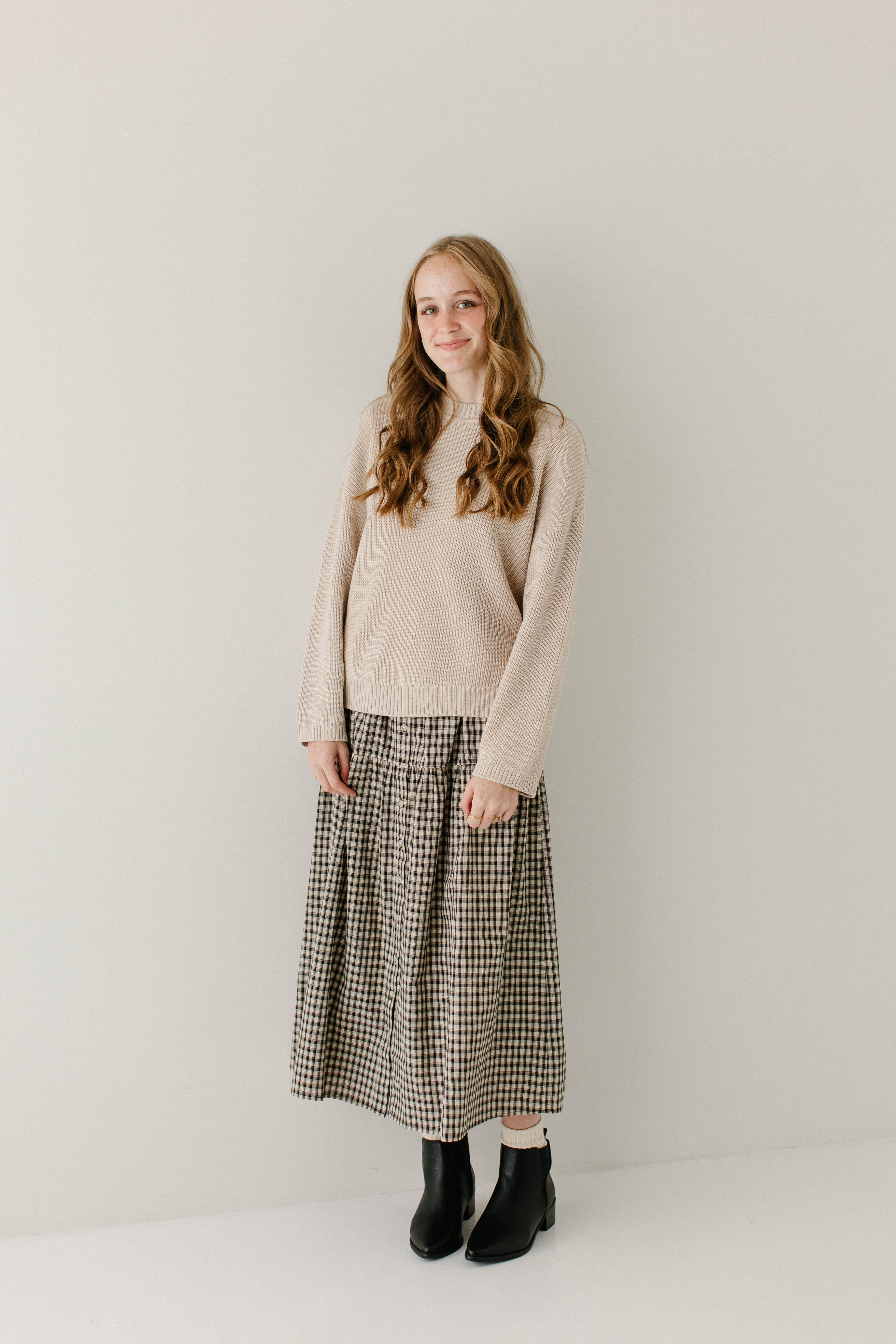 Hemingway Cotton Drop Sleeve Sweater FINAL SALE - Image 7