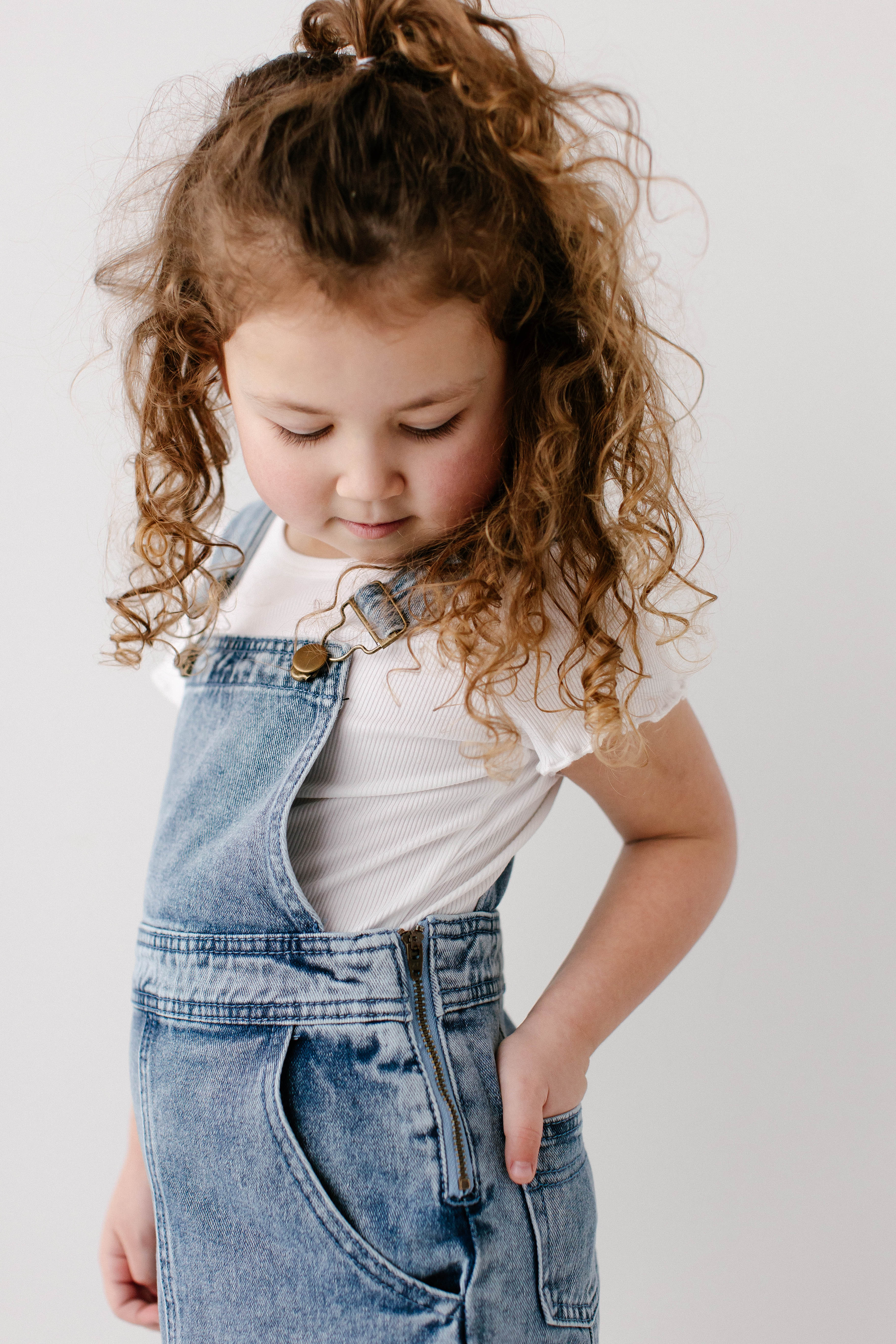 Hillary Girl Lettuce Hem Ribbed Top - Image 10