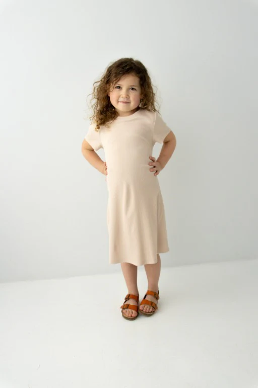 Hope Girl Ribbed T-Shirt Dress - Image 7