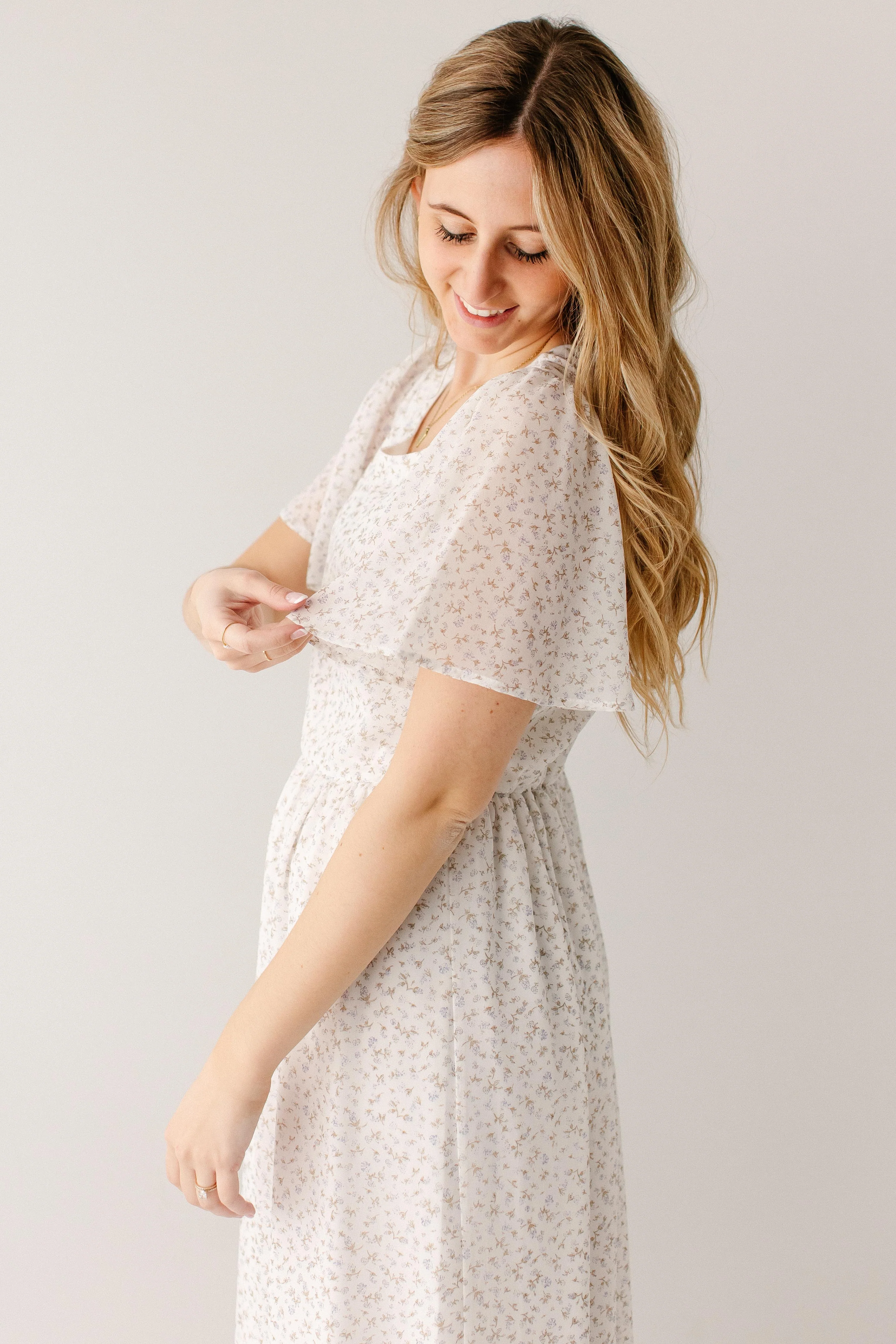 Ivonne Ditsy Floral Maxi Dress - Image 10