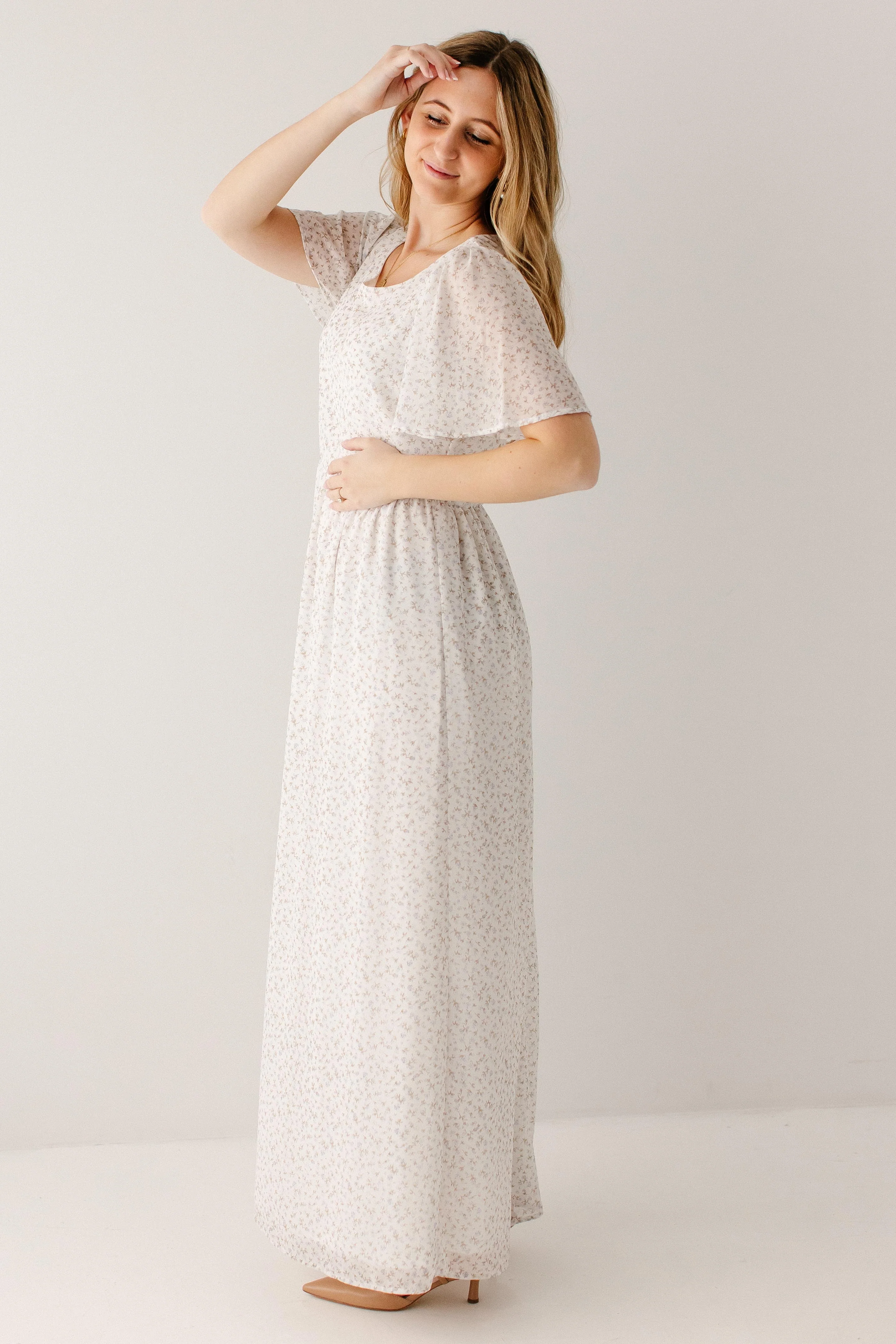 Ivonne Ditsy Floral Maxi Dress - Image 11