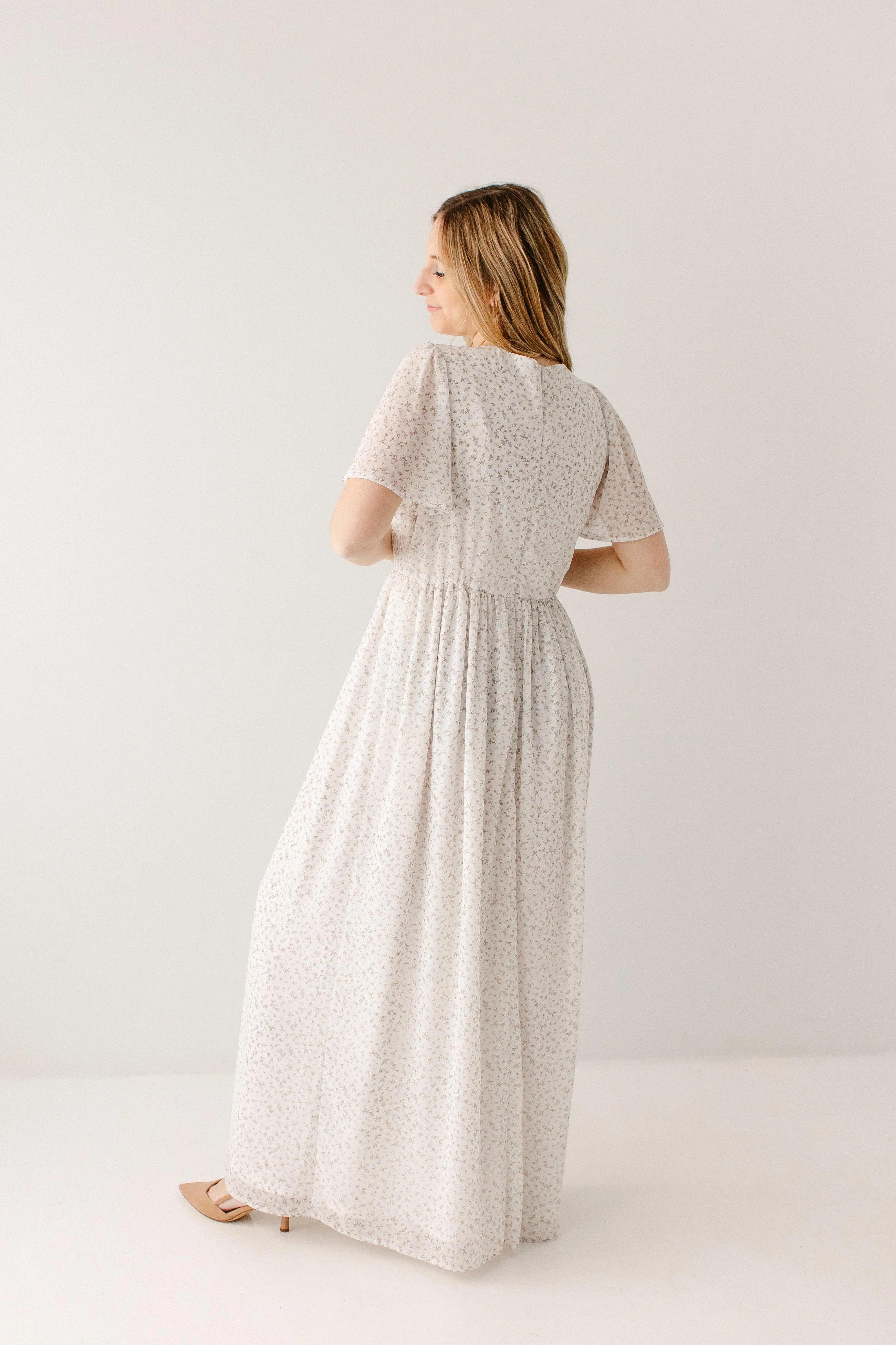 Ivonne Ditsy Floral Maxi Dress - Image 12
