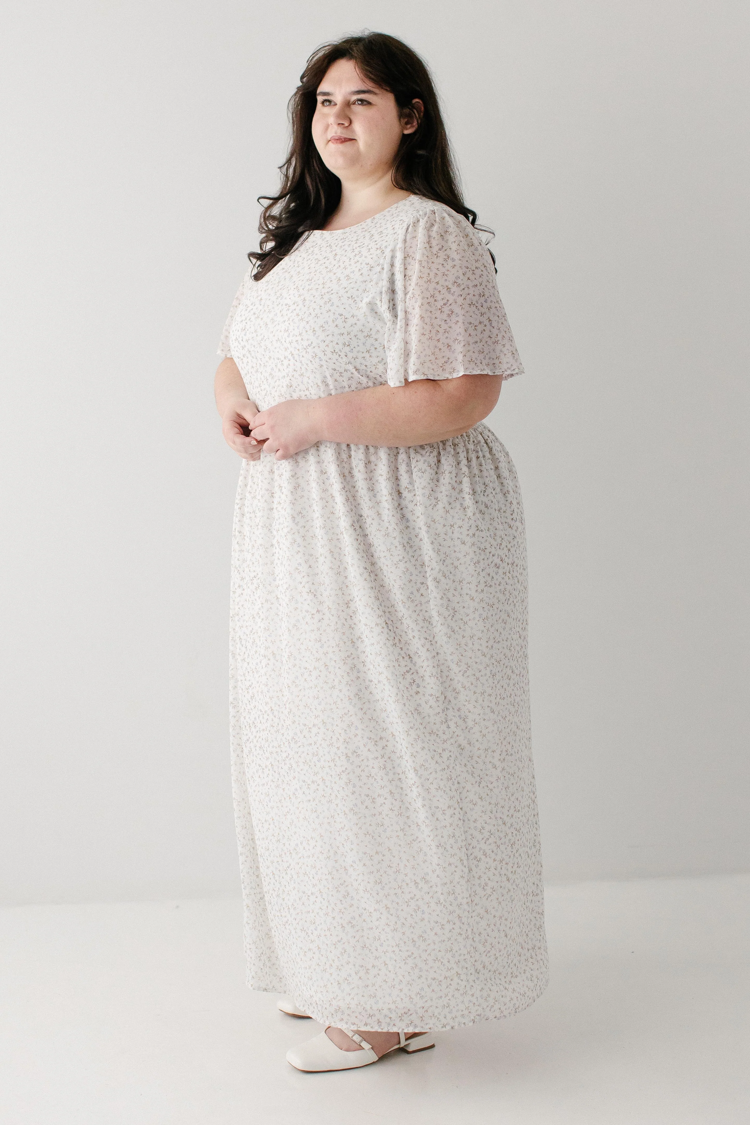 Ivonne Ditsy Floral Maxi Dress - Image 17