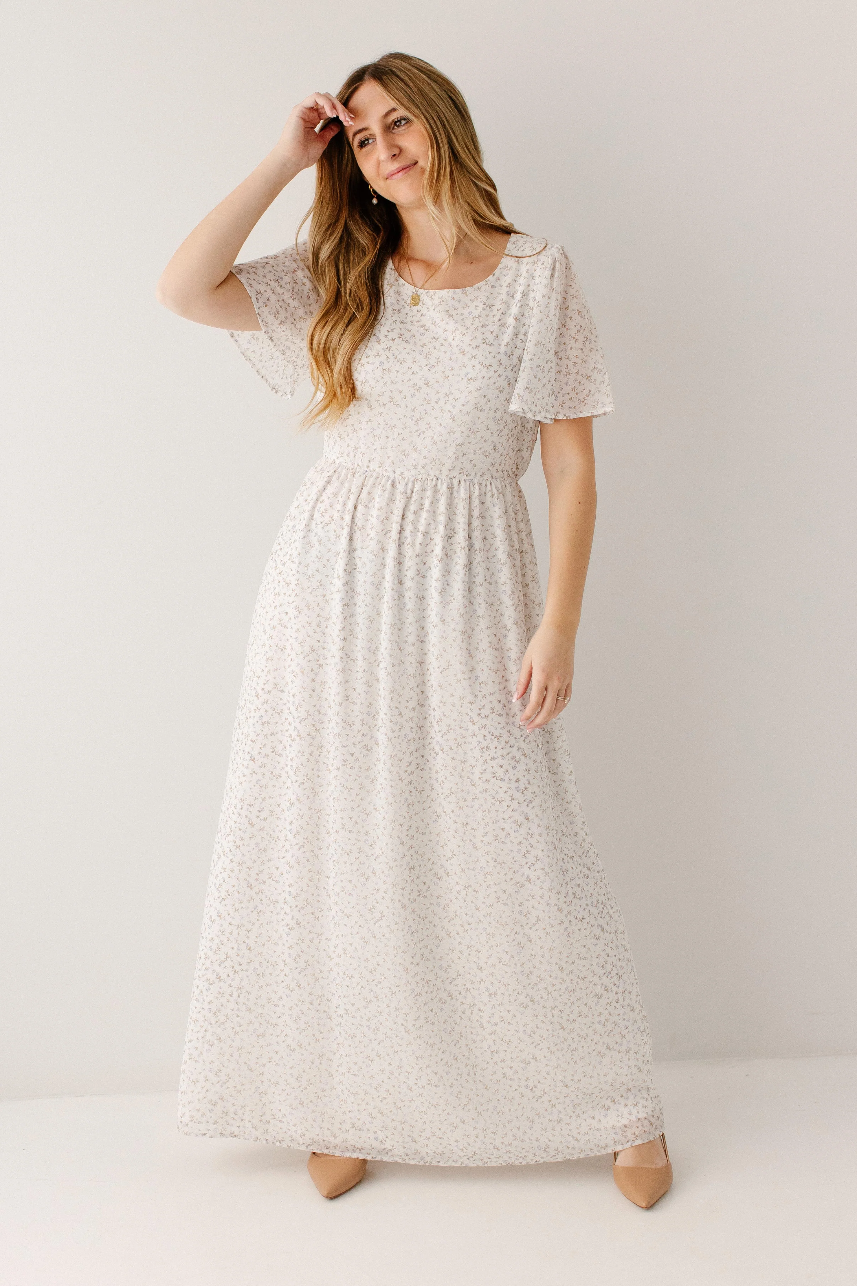 Ivonne Ditsy Floral Maxi Dress - Image 6