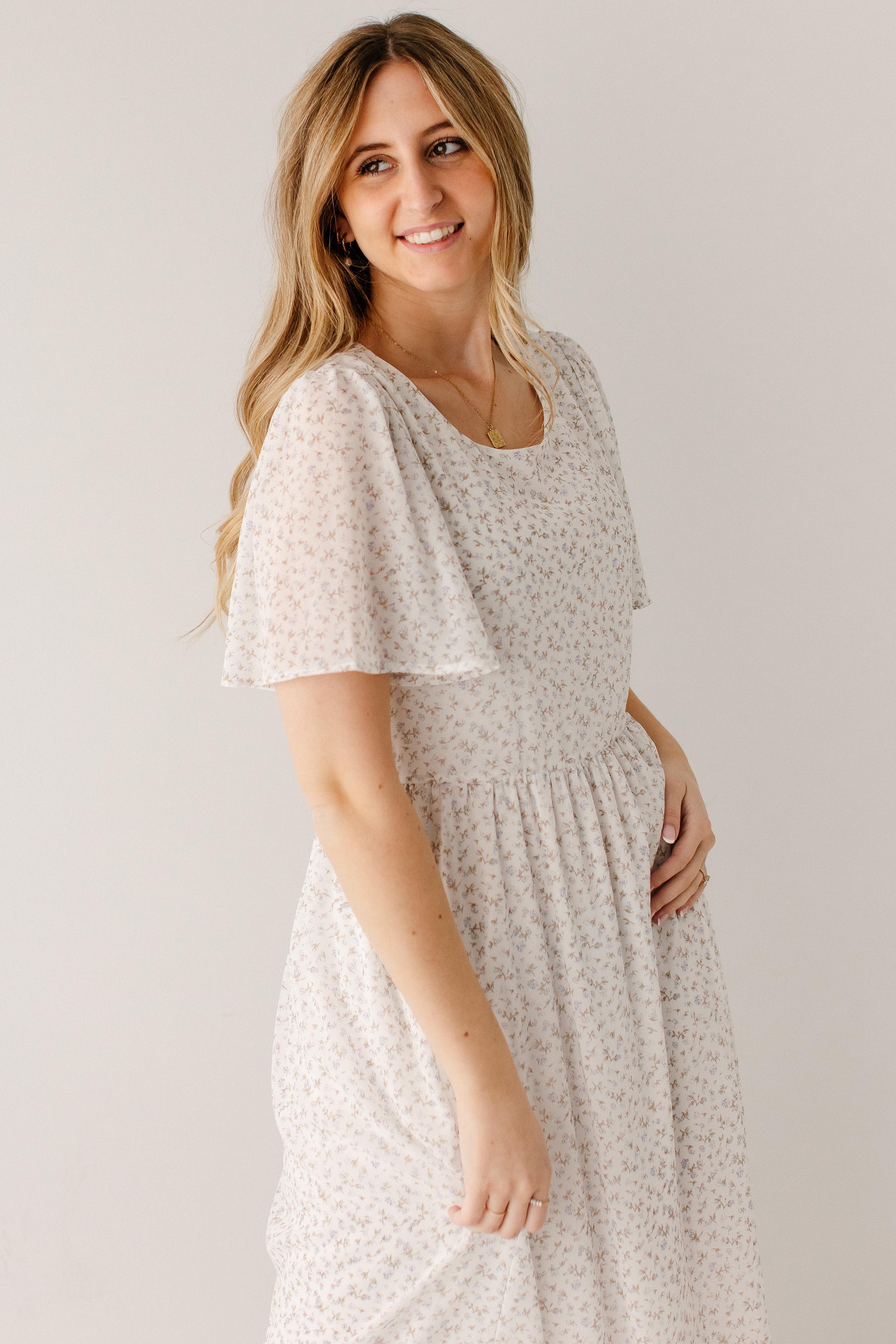 Ivonne Ditsy Floral Maxi Dress - Image 7
