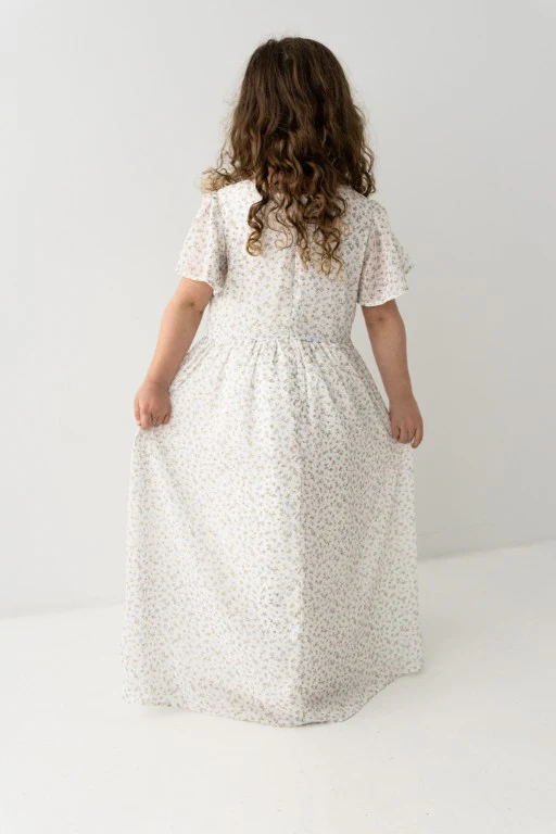 Ivonne Girl Ditsy Floral Maxi Dress - Image 8