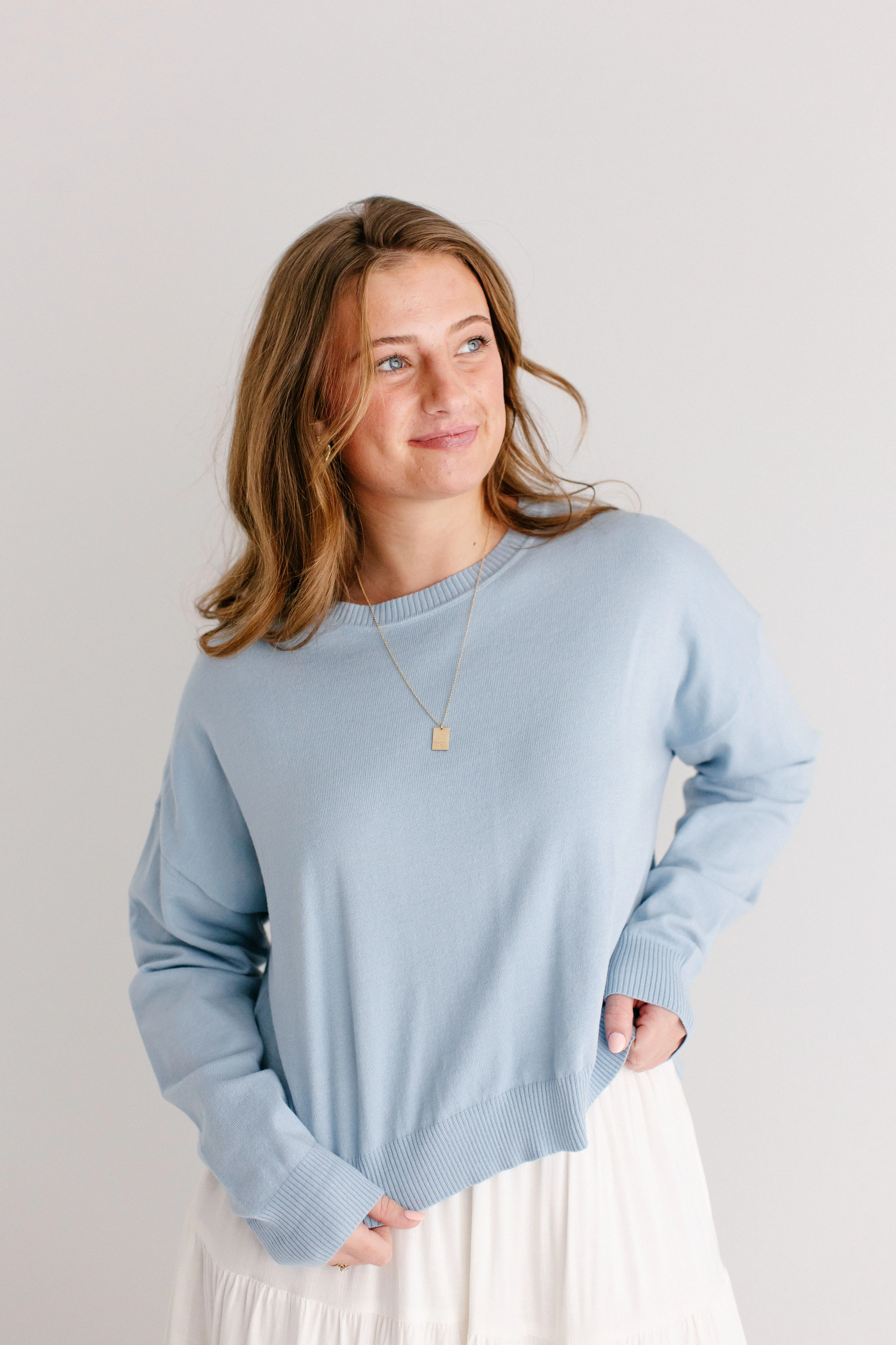 'Jayden' Drop Shoulder Sweater FINAL SALE - Image 2