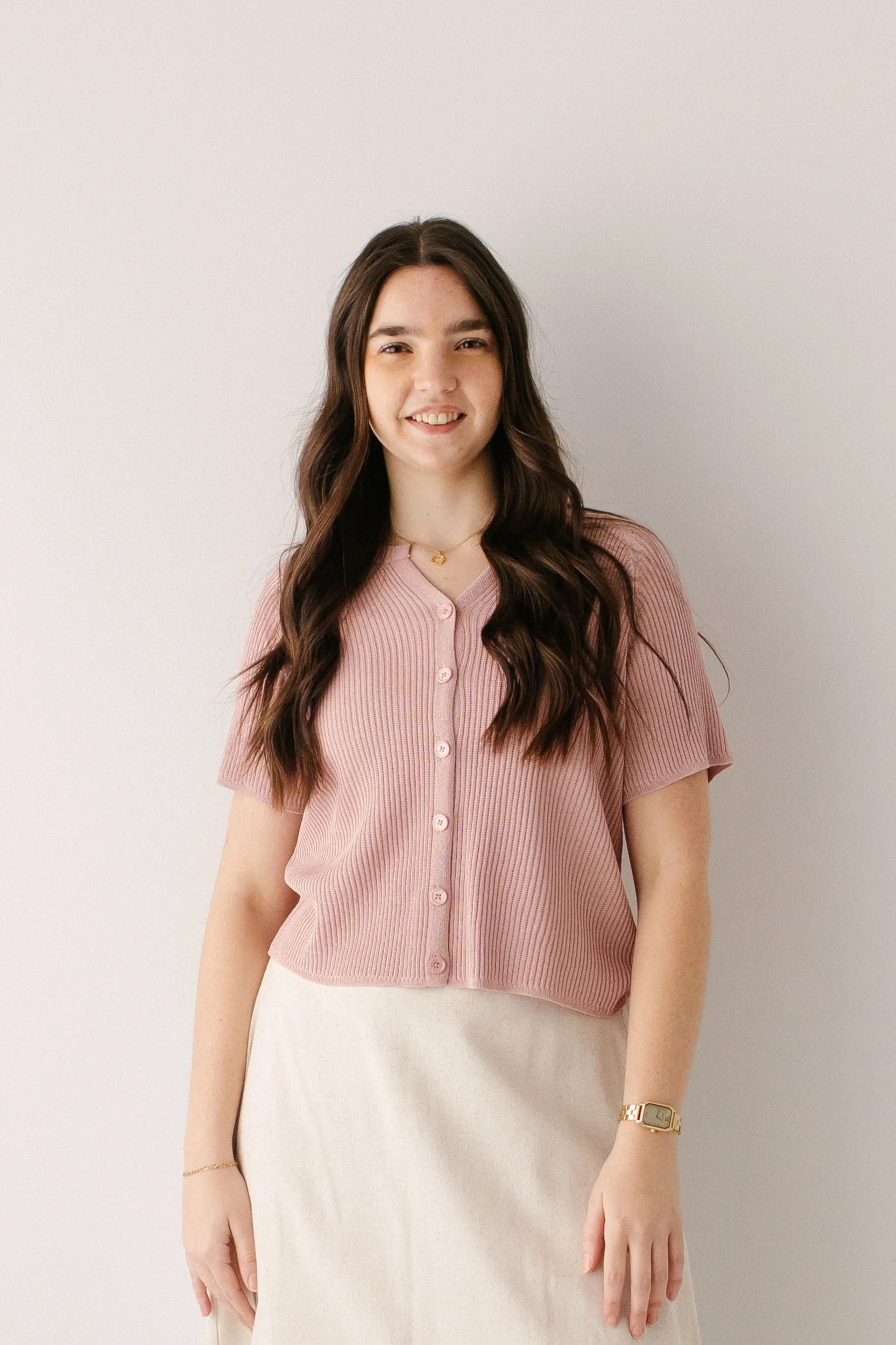 Jocelyn Short Sleeve Cardigan Top - Image 23