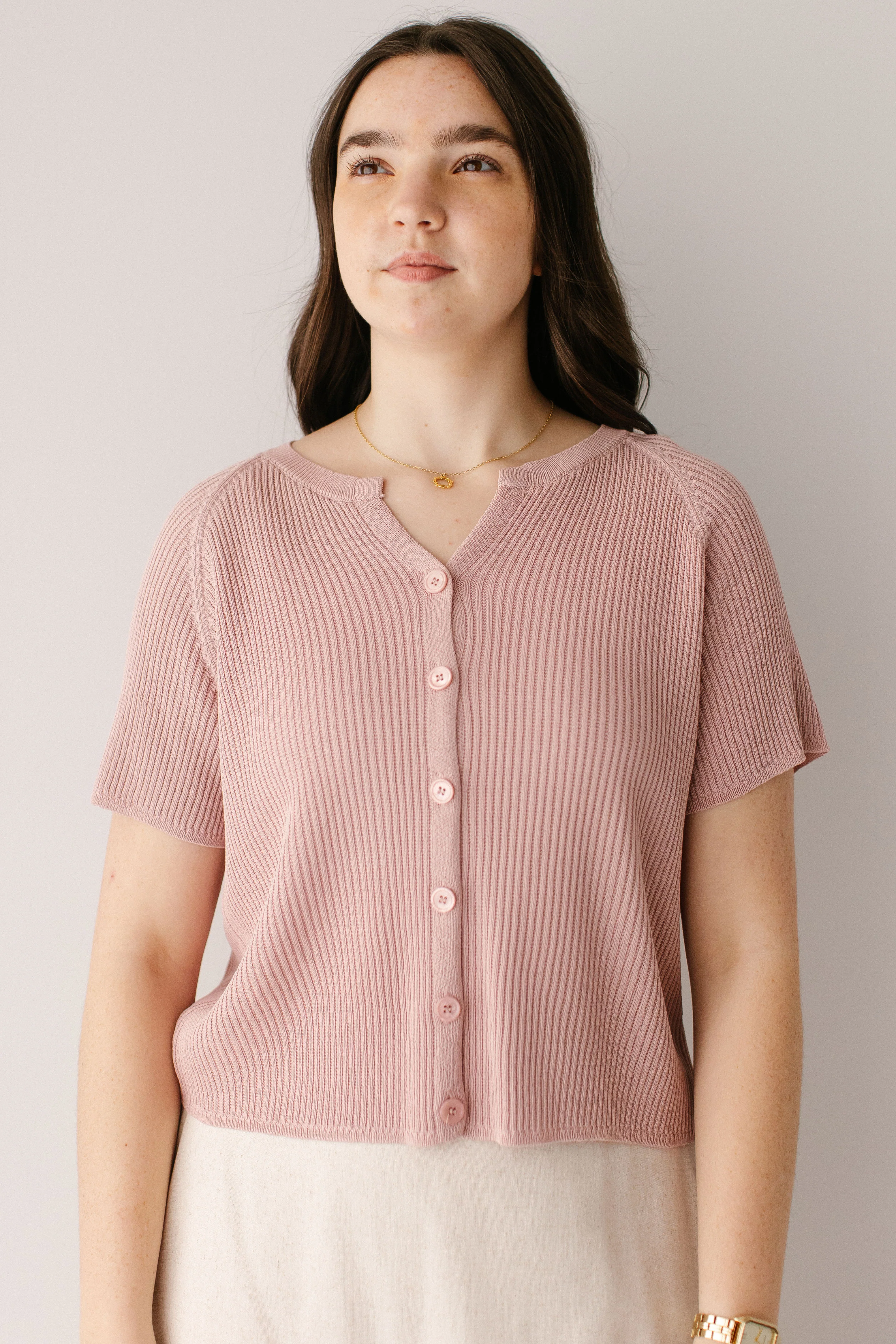 Jocelyn Short Sleeve Cardigan Top - Image 27
