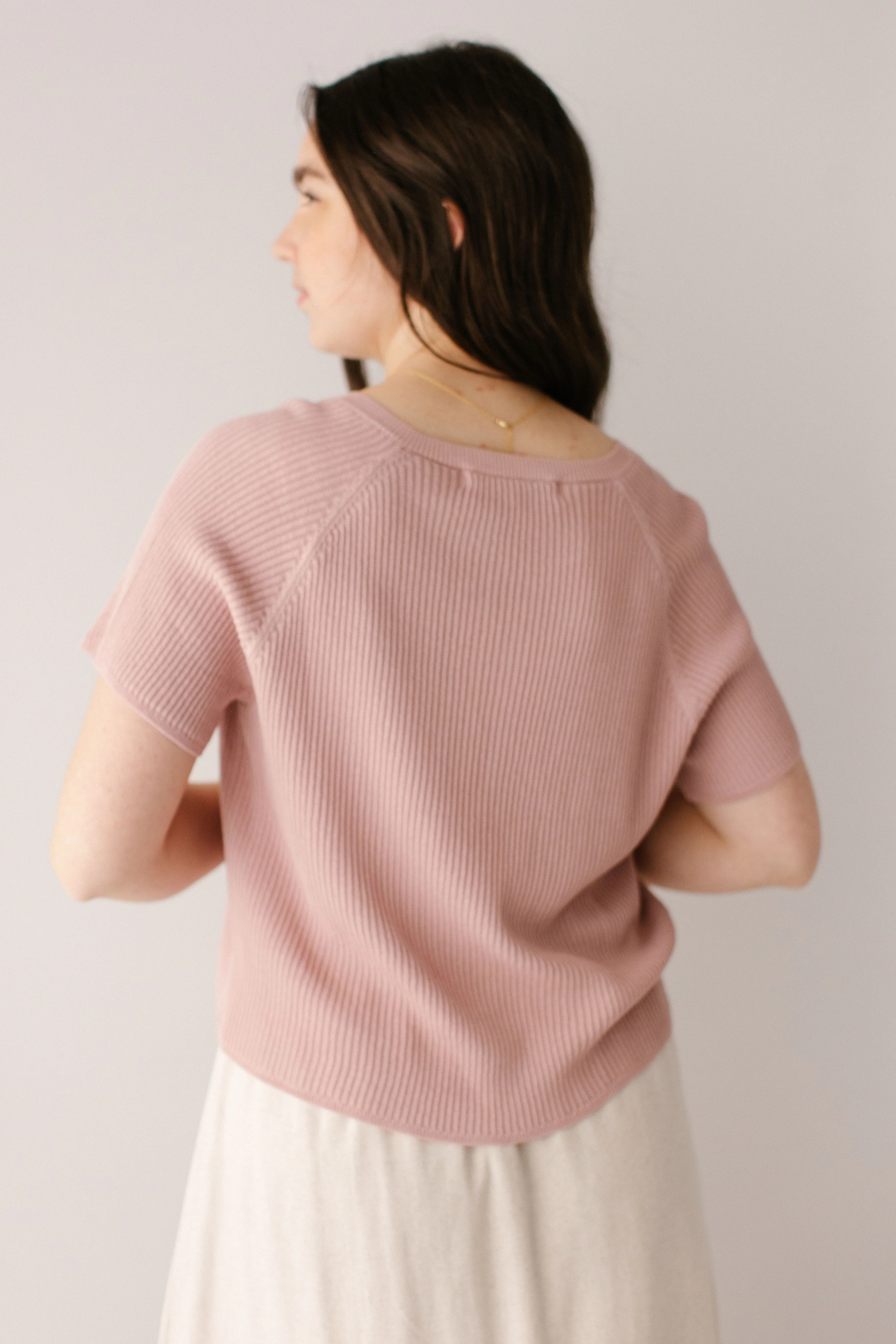 Jocelyn Short Sleeve Cardigan Top - Image 28