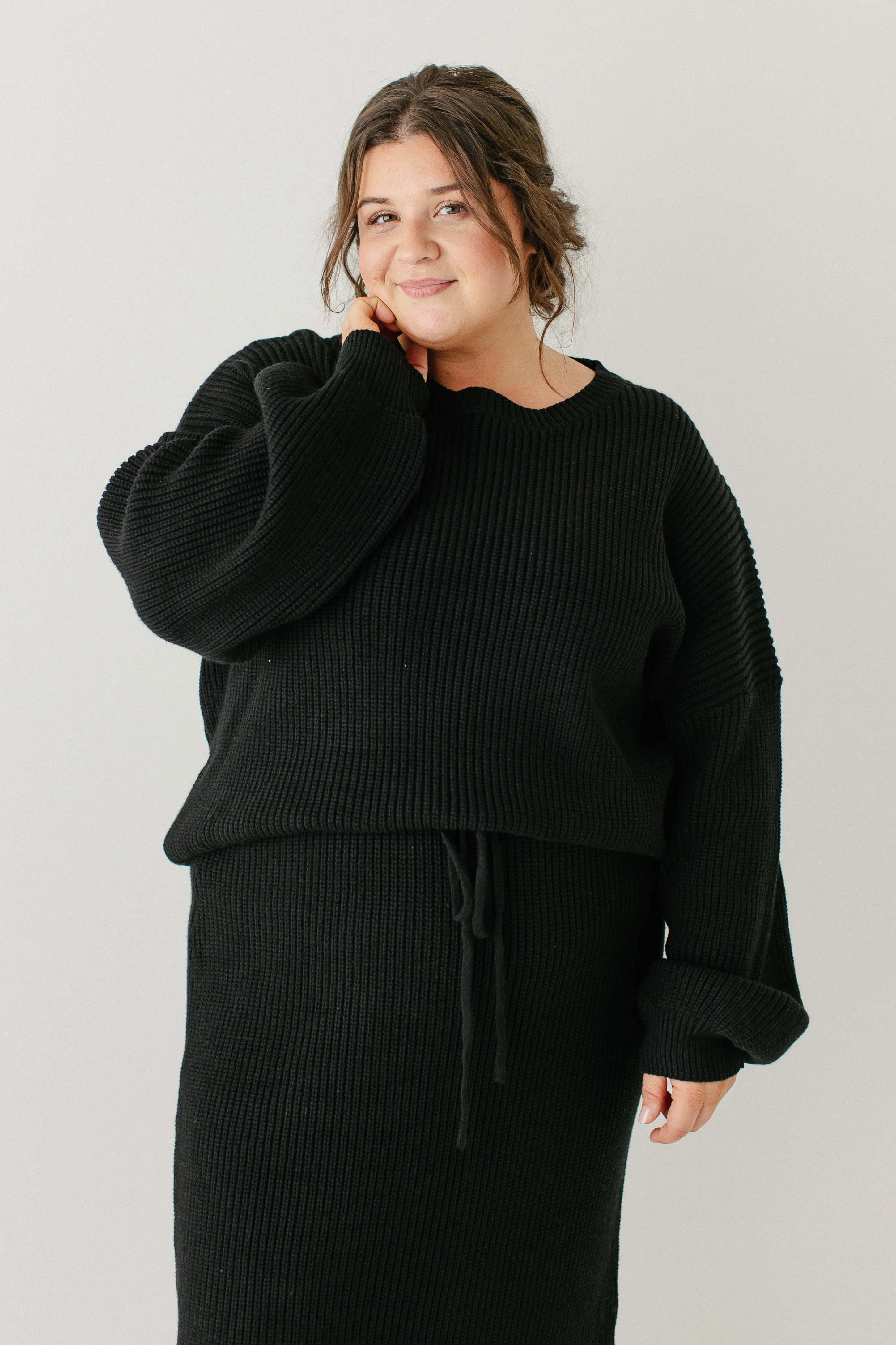 'Jordyn' Drop Sleeve Sweater FINAL SALE