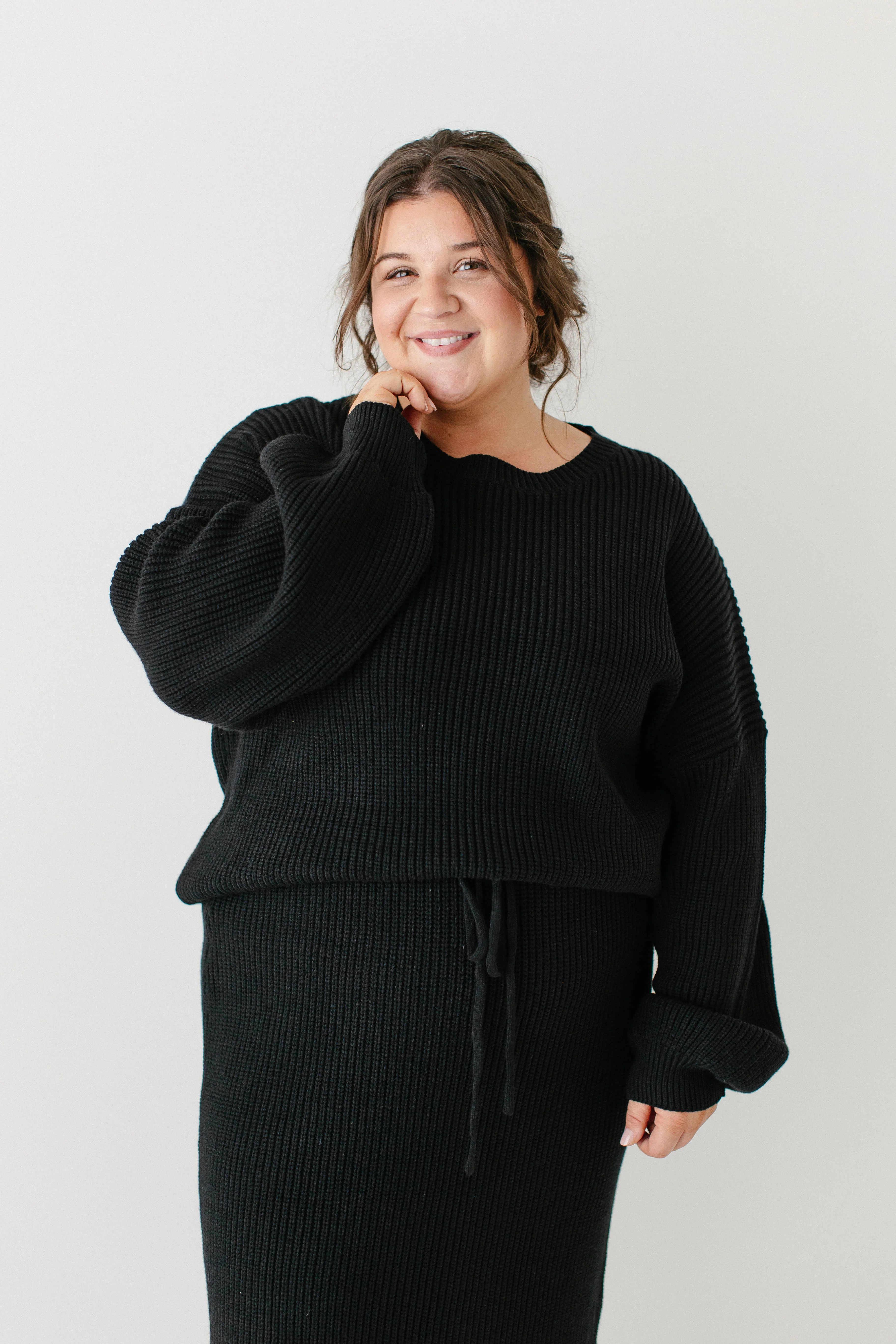 'Jordyn' Drop Sleeve Sweater FINAL SALE - Image 3