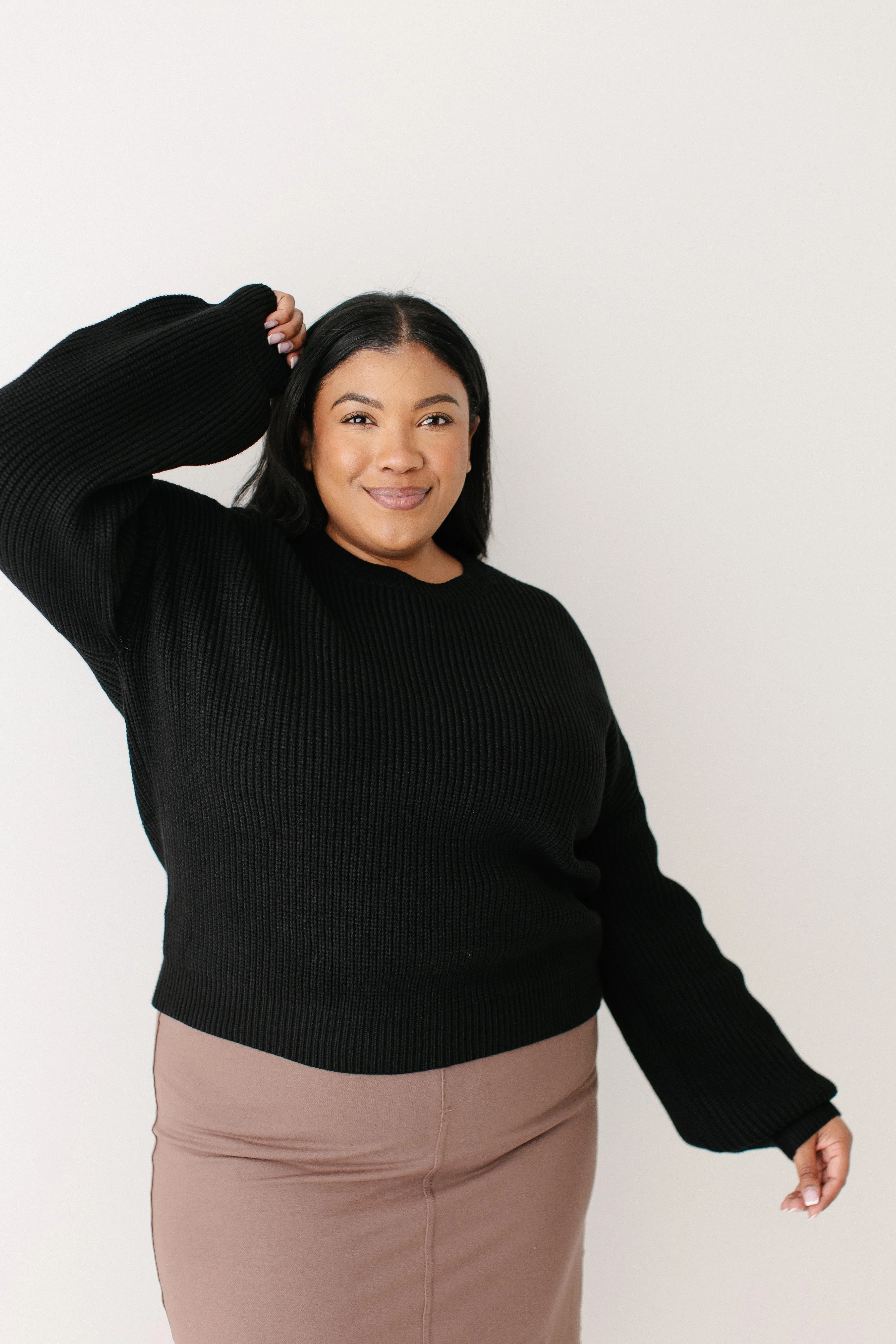 'Jordyn' Drop Sleeve Sweater FINAL SALE - Image 5
