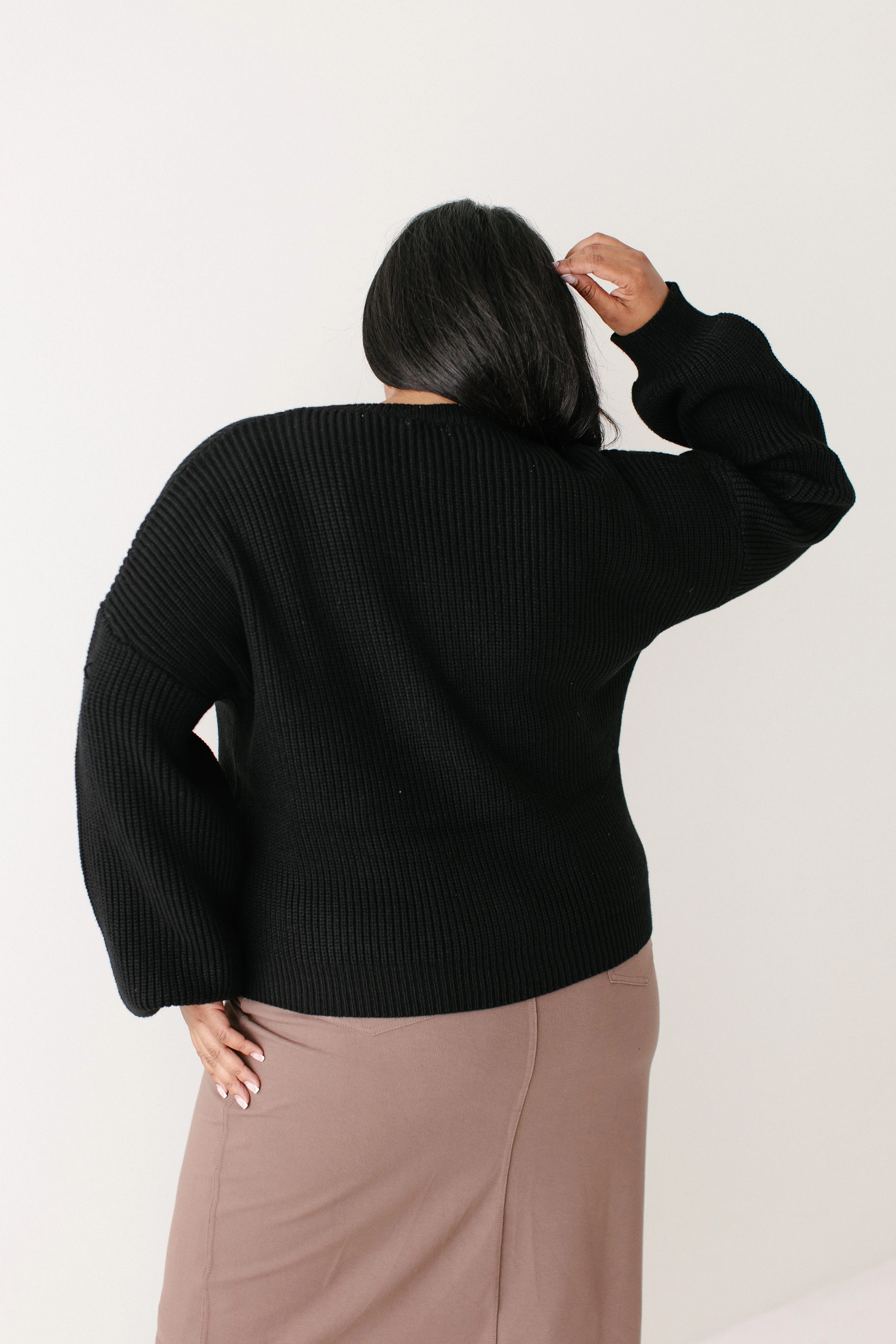 'Jordyn' Drop Sleeve Sweater FINAL SALE - Image 6