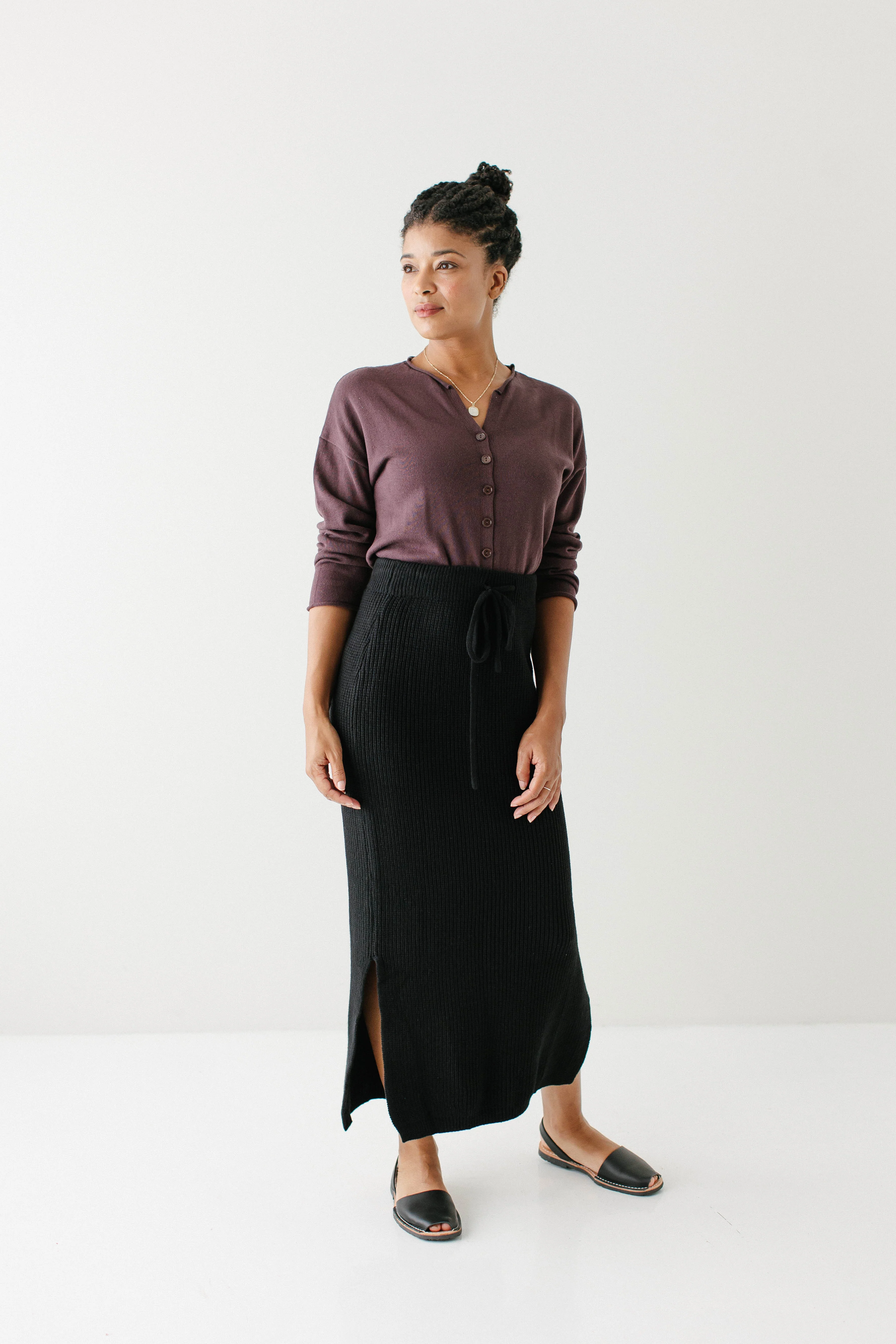 Jordyn Midi Sweater Skirt FINAL SALE