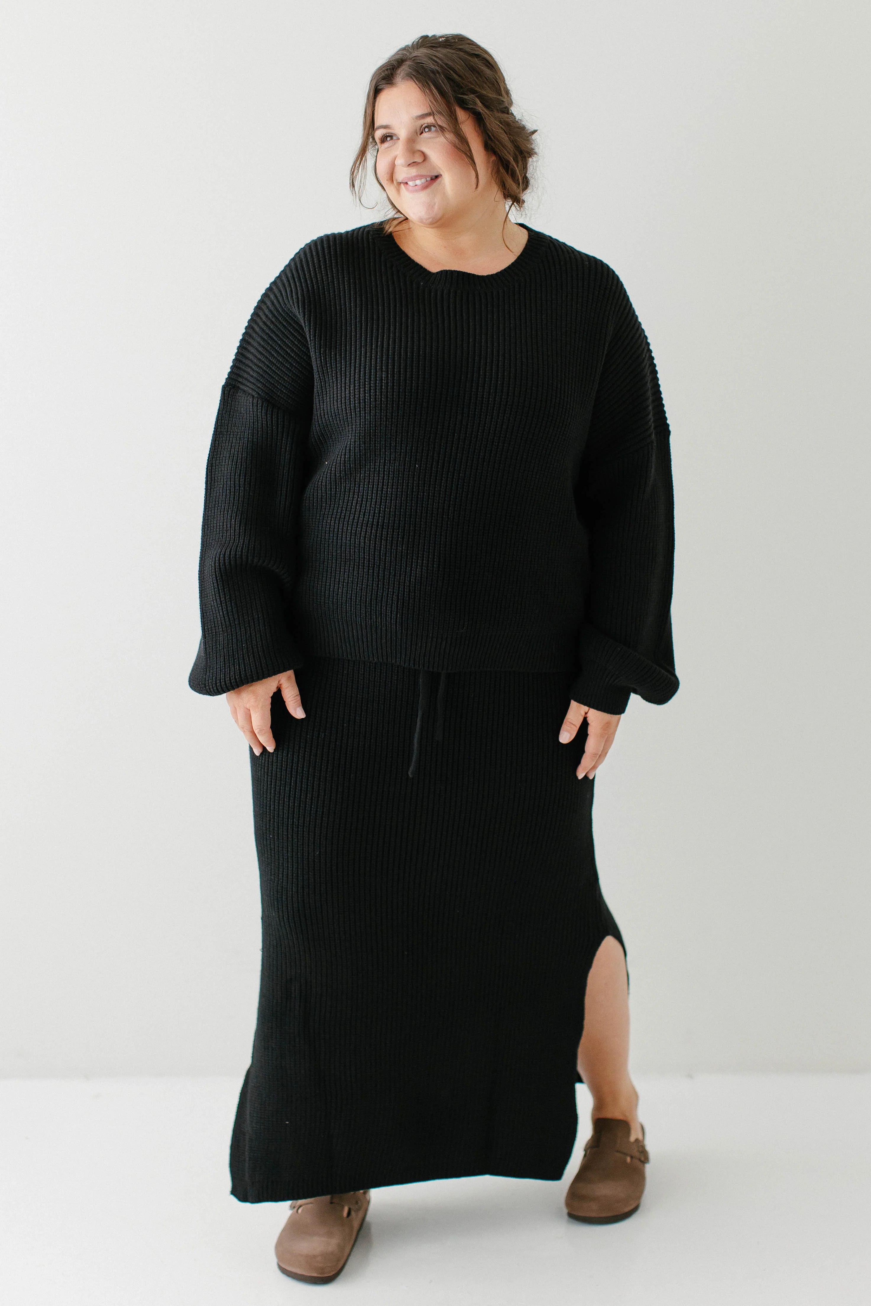 Jordyn Midi Sweater Skirt FINAL SALE - Image 8
