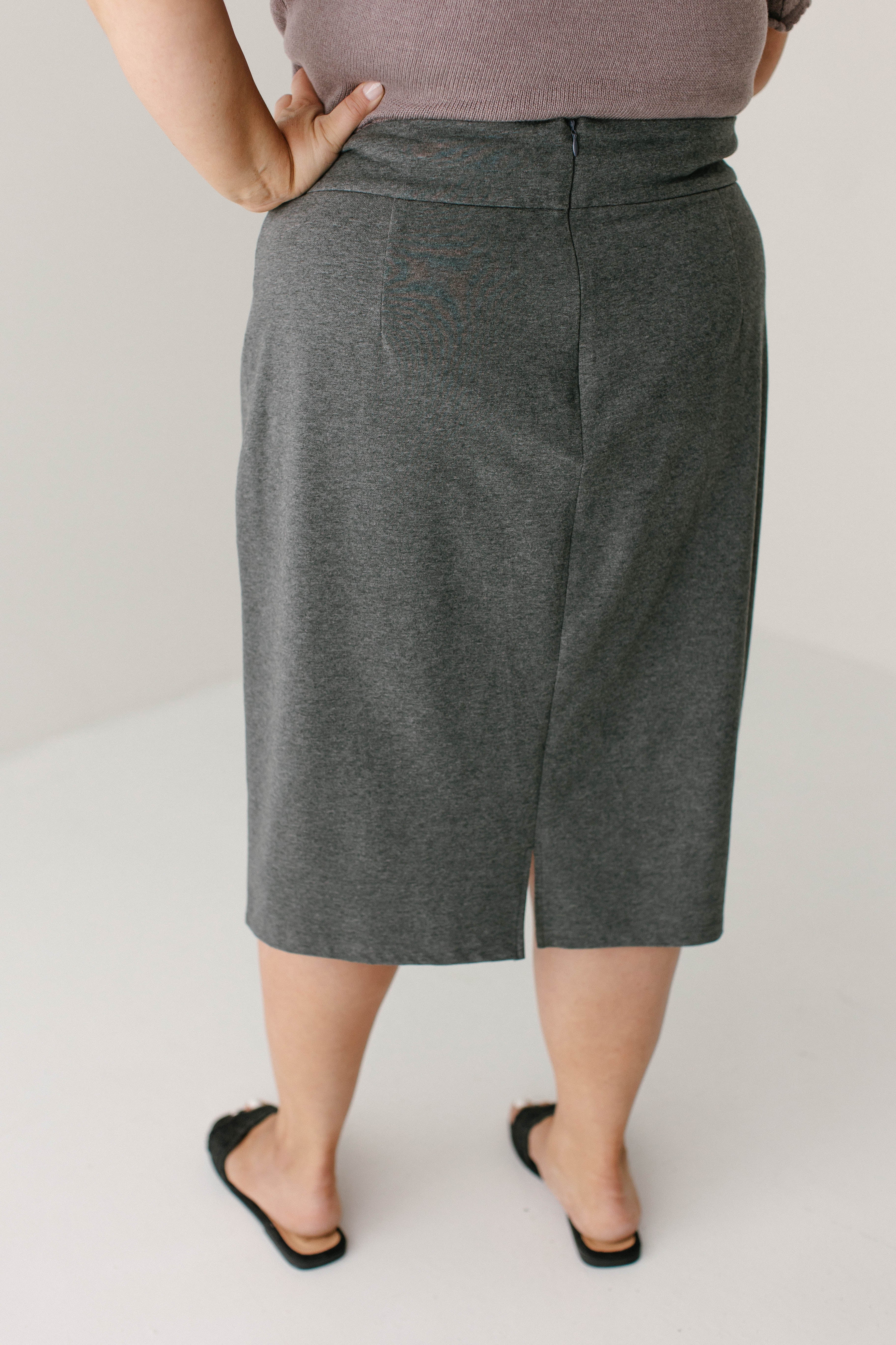 Kara Stretch Knit Skirt FINAL SALE - Image 10