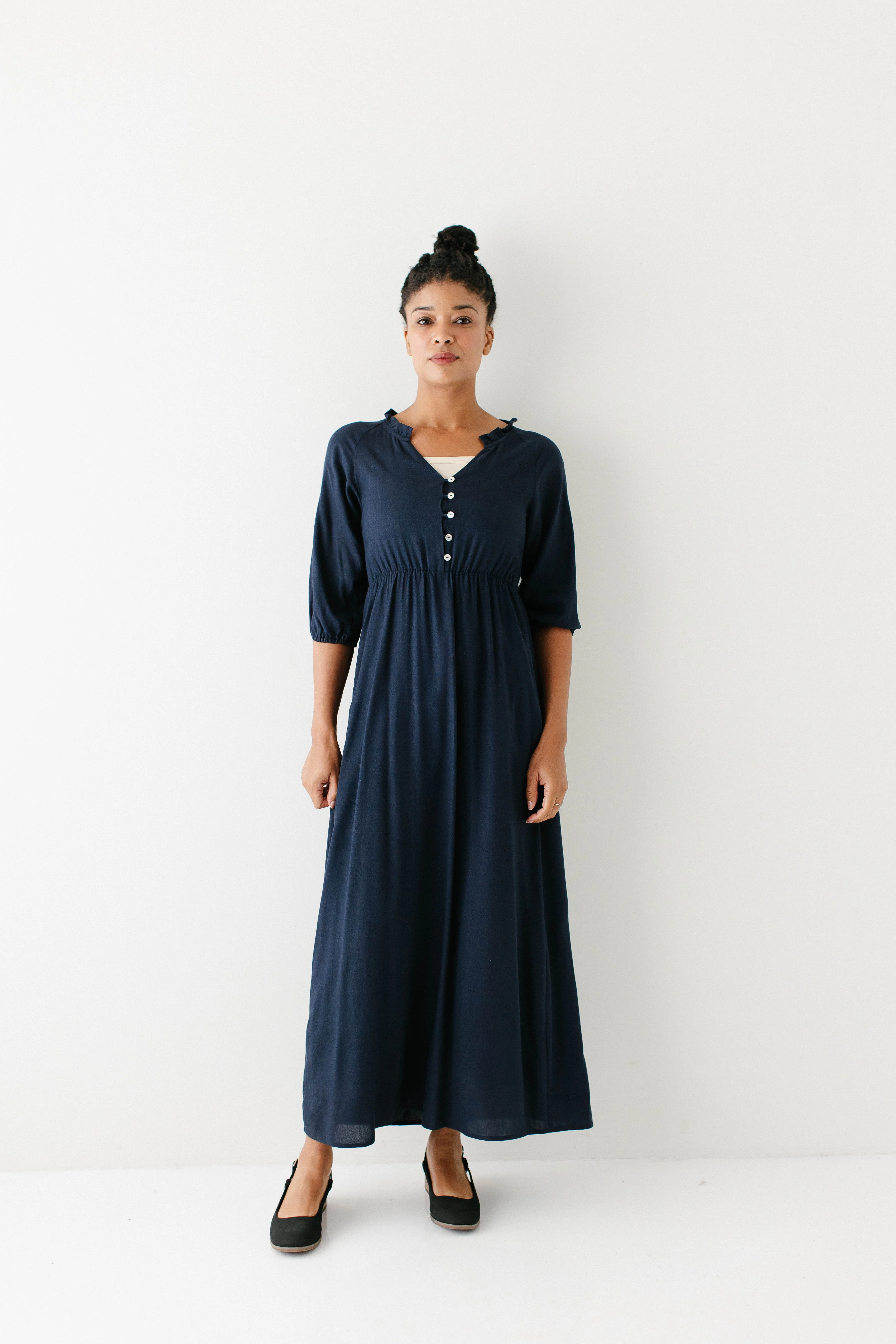 Kenzi Ruffle Detail Maxi Dress - Image 10
