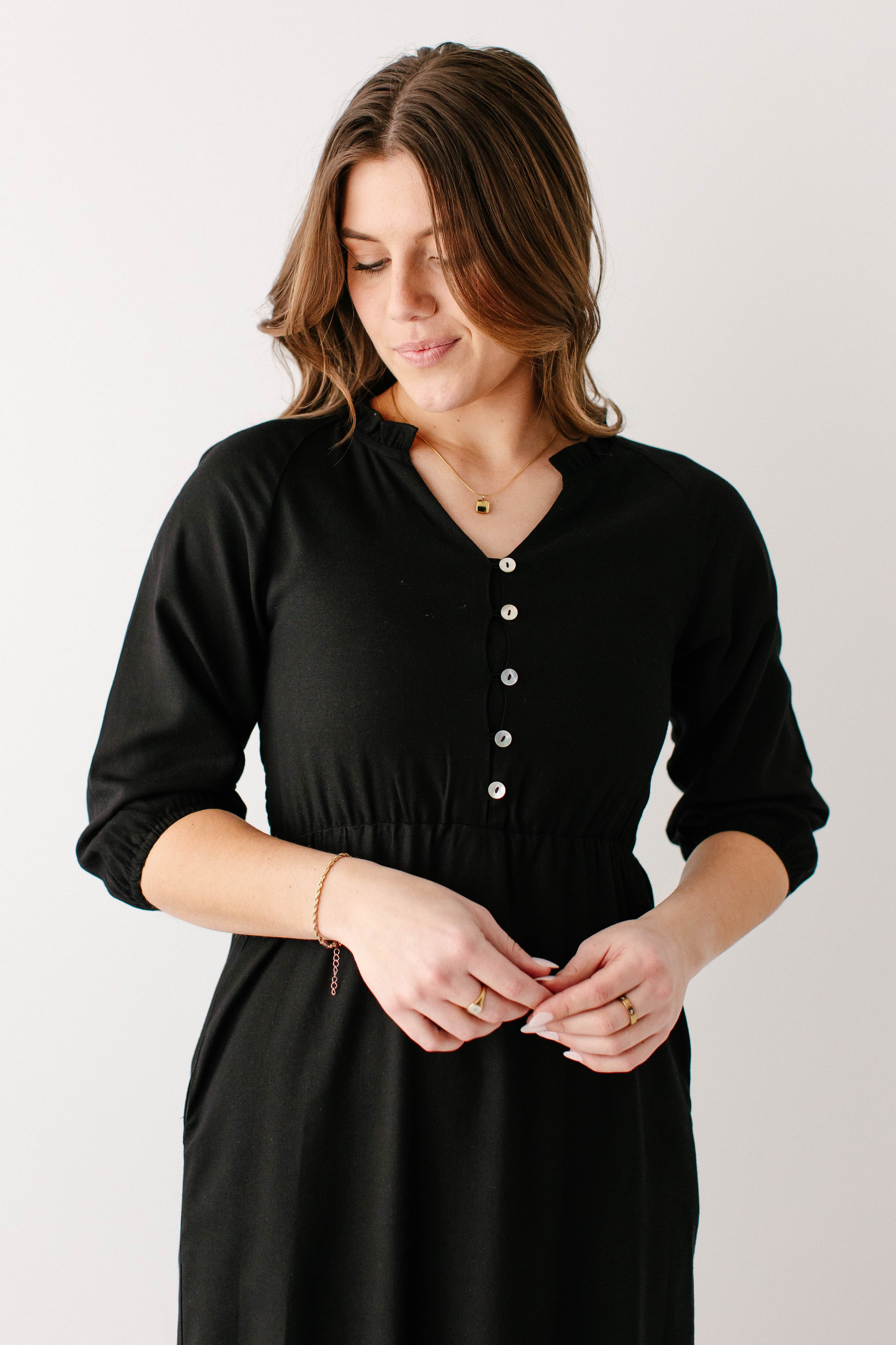 Kenzi Ruffle Detail Maxi Dress - Image 3