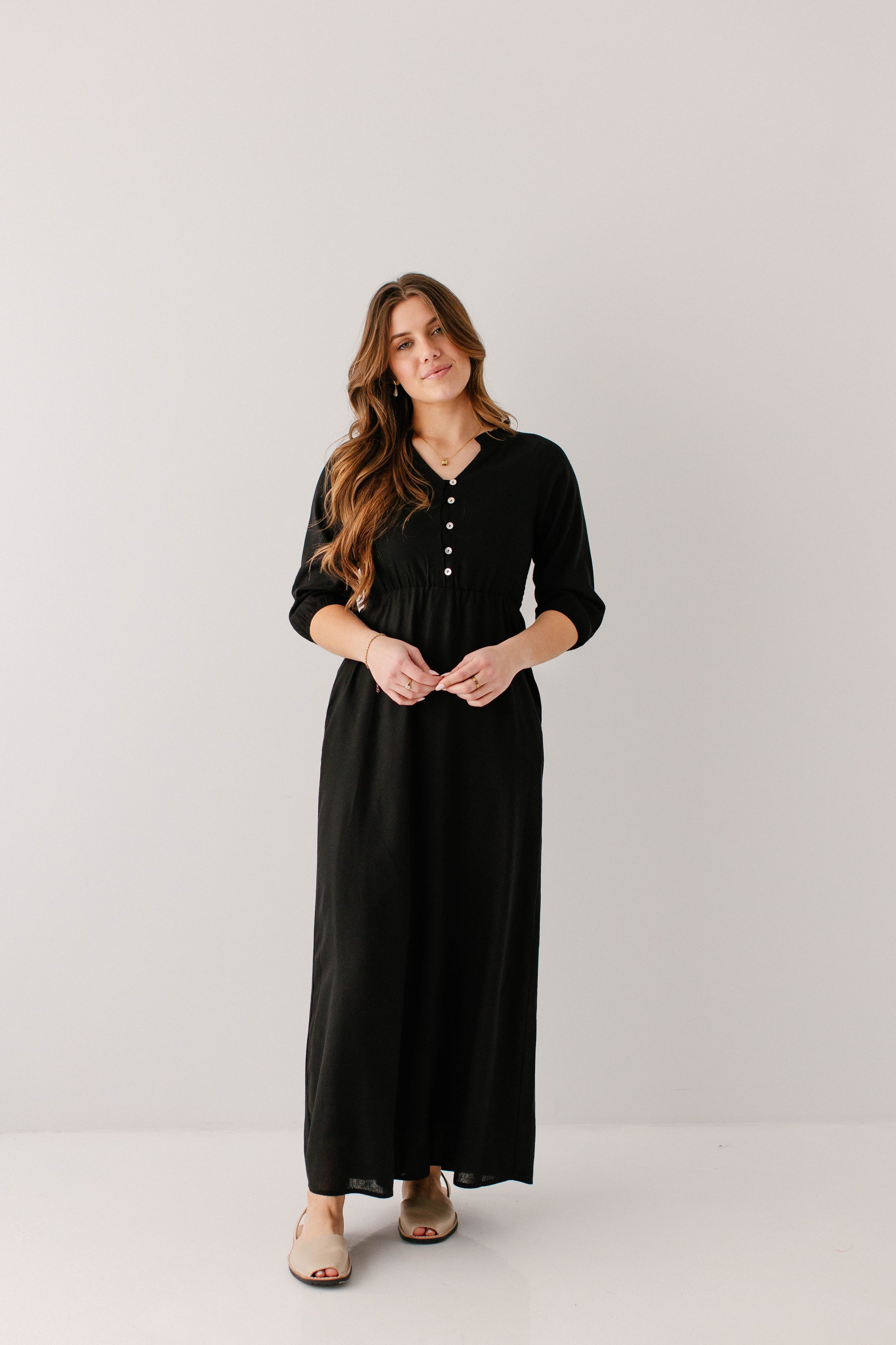 Kenzi Ruffle Detail Maxi Dress - Image 8