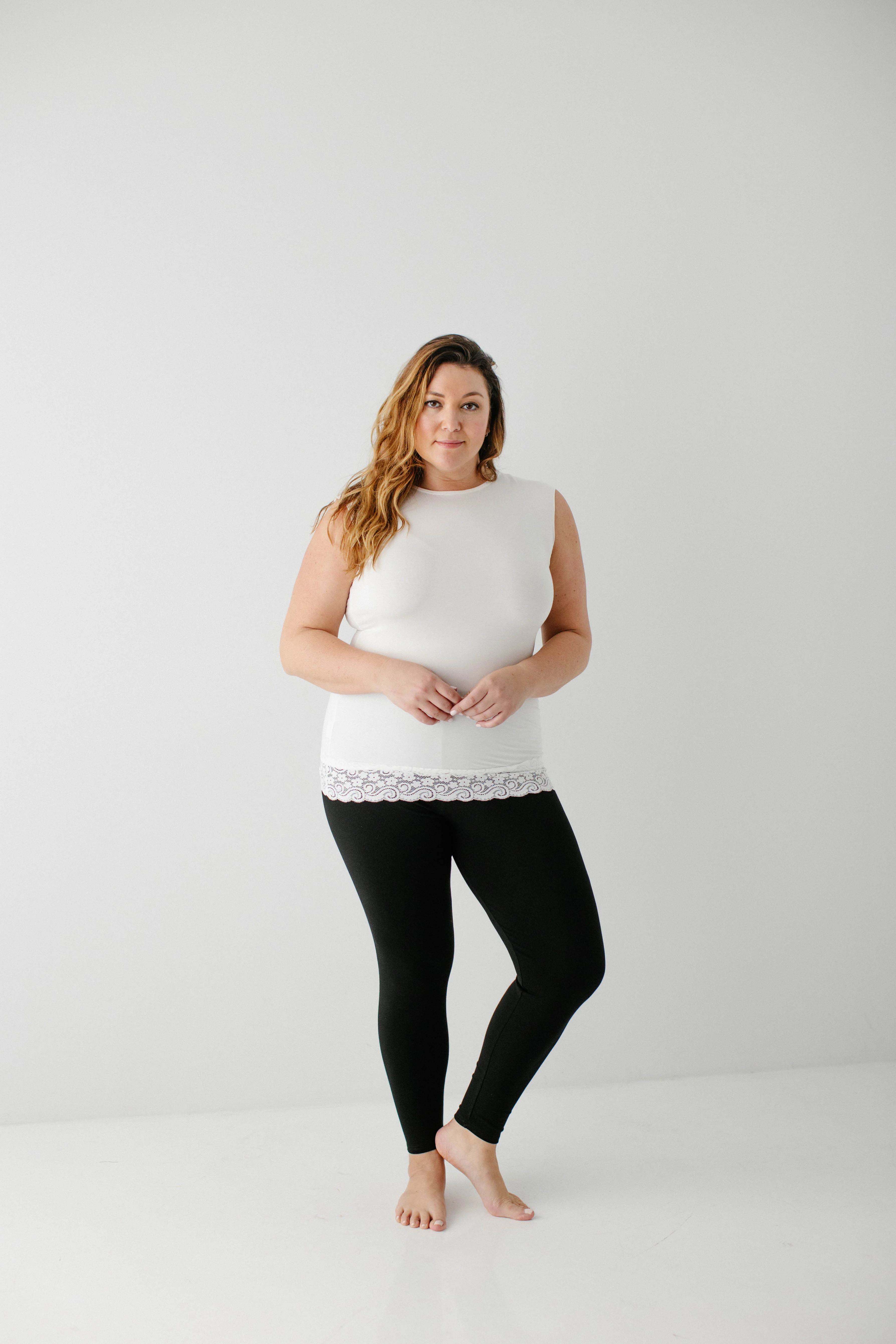 Modest Lace Trimmed Layering Tank Top FINAL SALE - Image 8