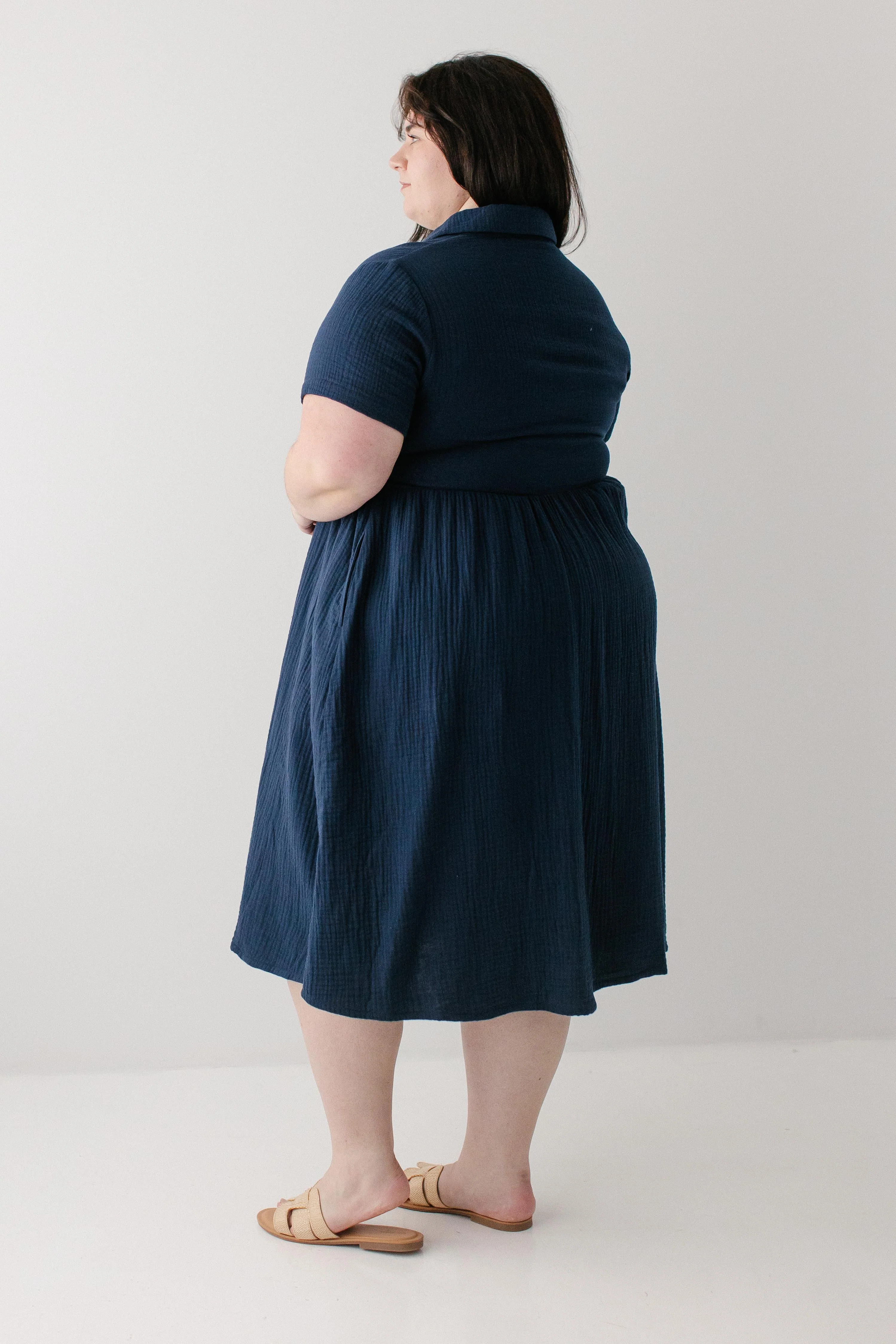 Lisa Cotton Gauze Shirtdress - Image 16