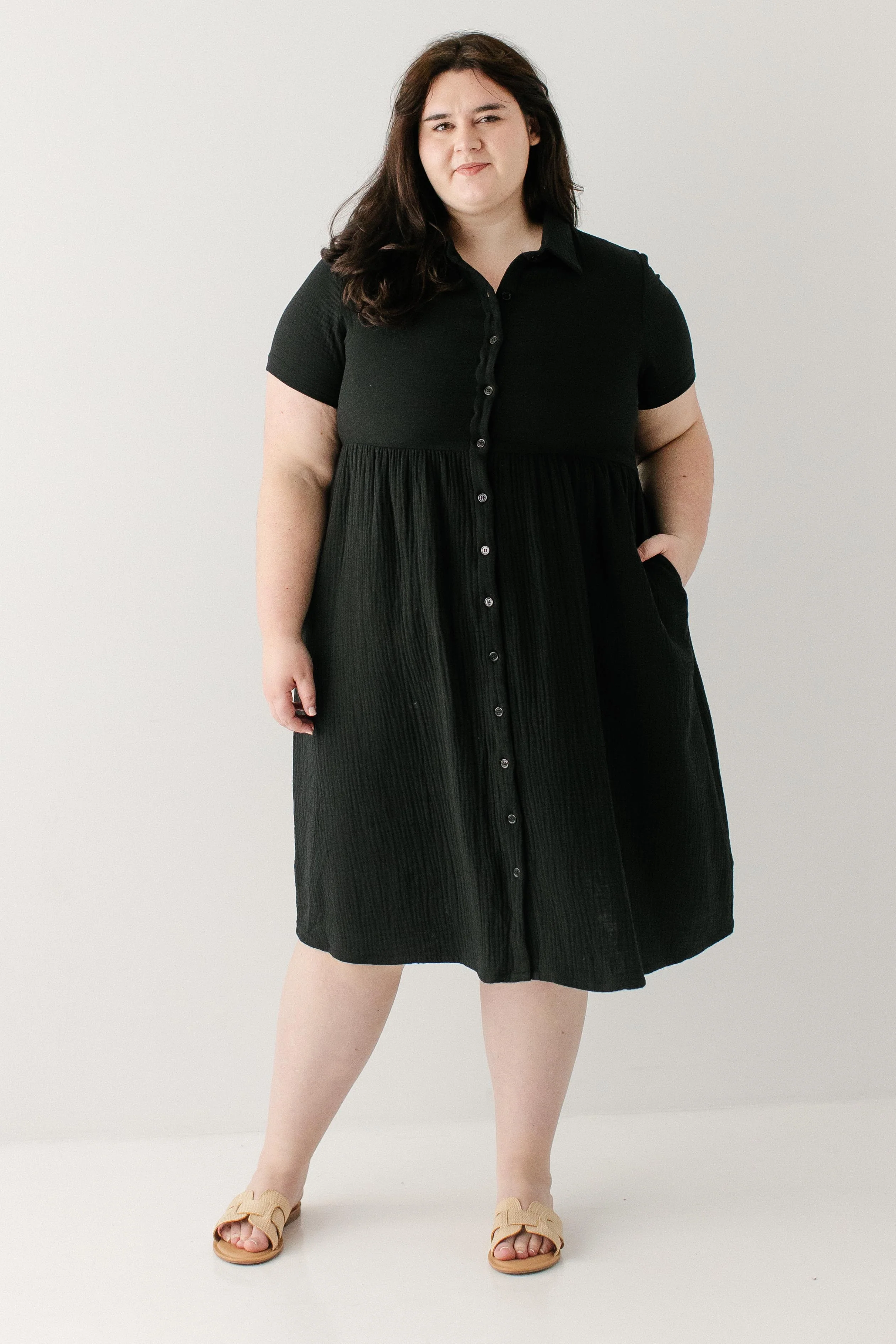 Lisa Cotton Gauze Shirtdress - Image 19