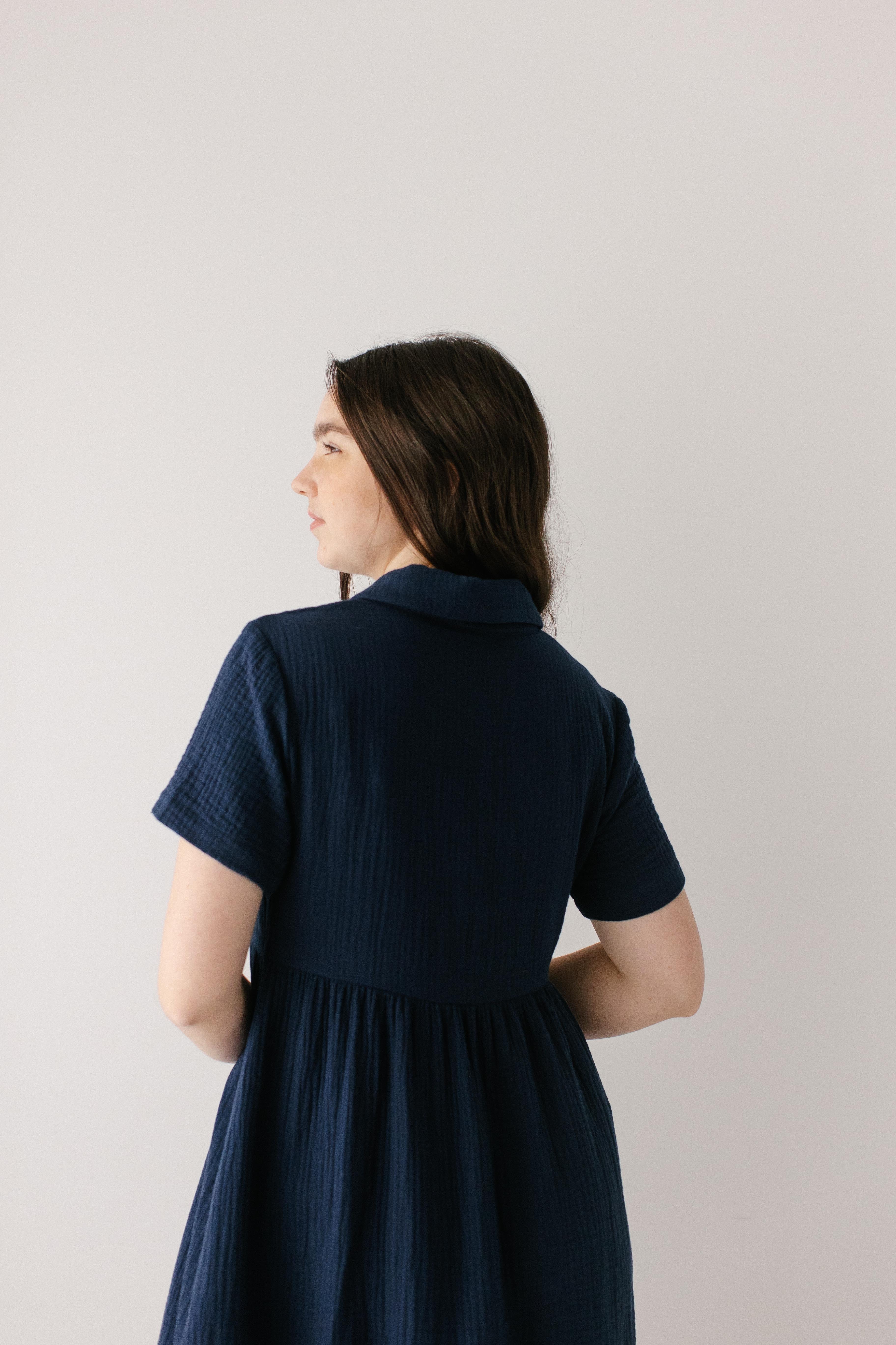 Lisa Cotton Gauze Shirtdress - Image 9
