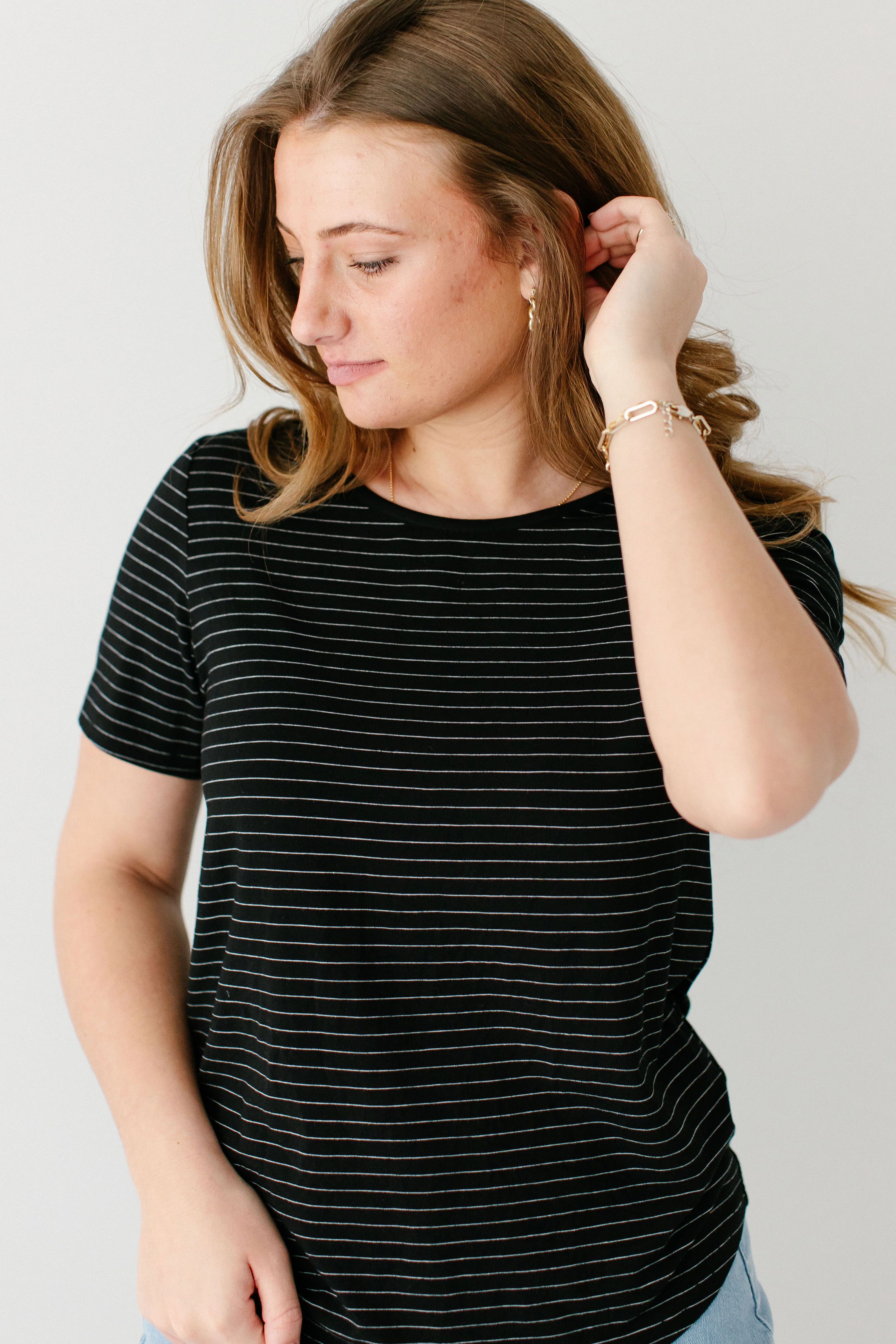 Lynne Classic Striped Tee - Image 5