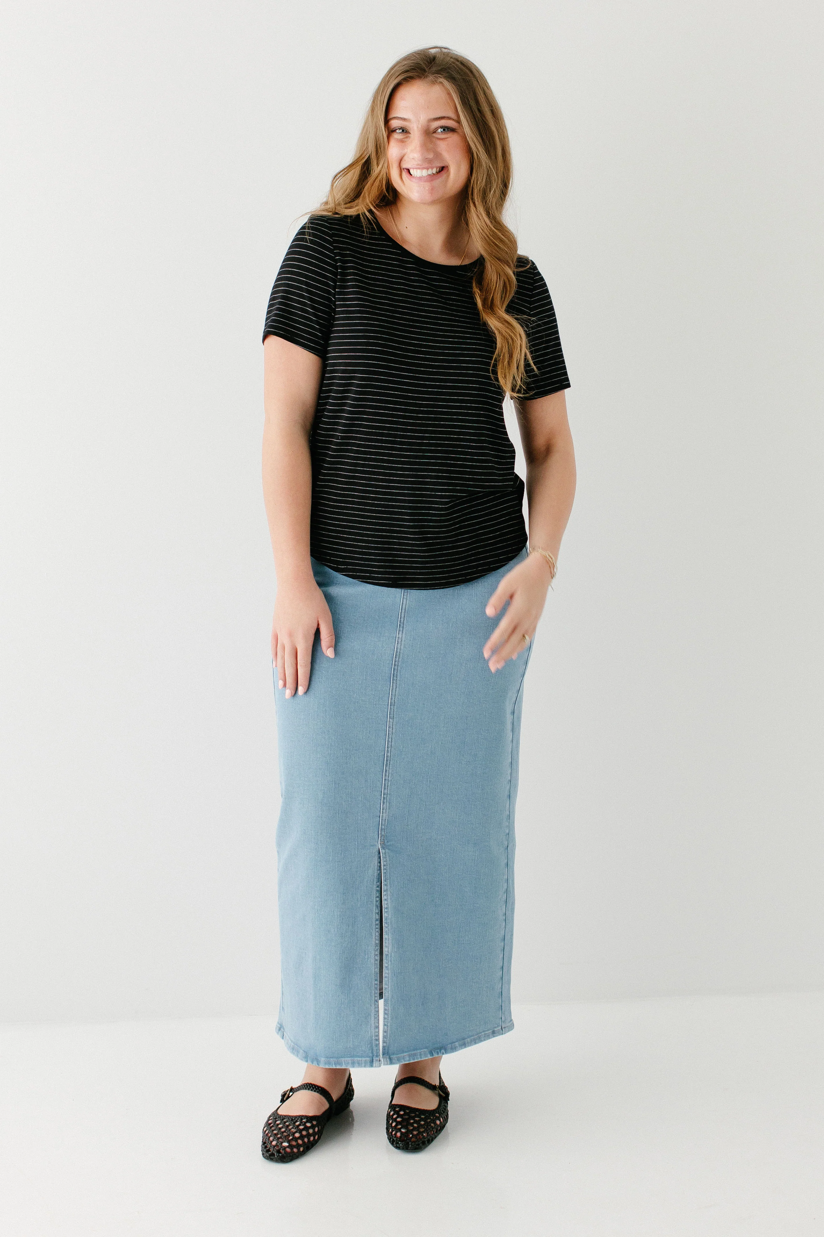 Lynne Classic Striped Tee - Image 6