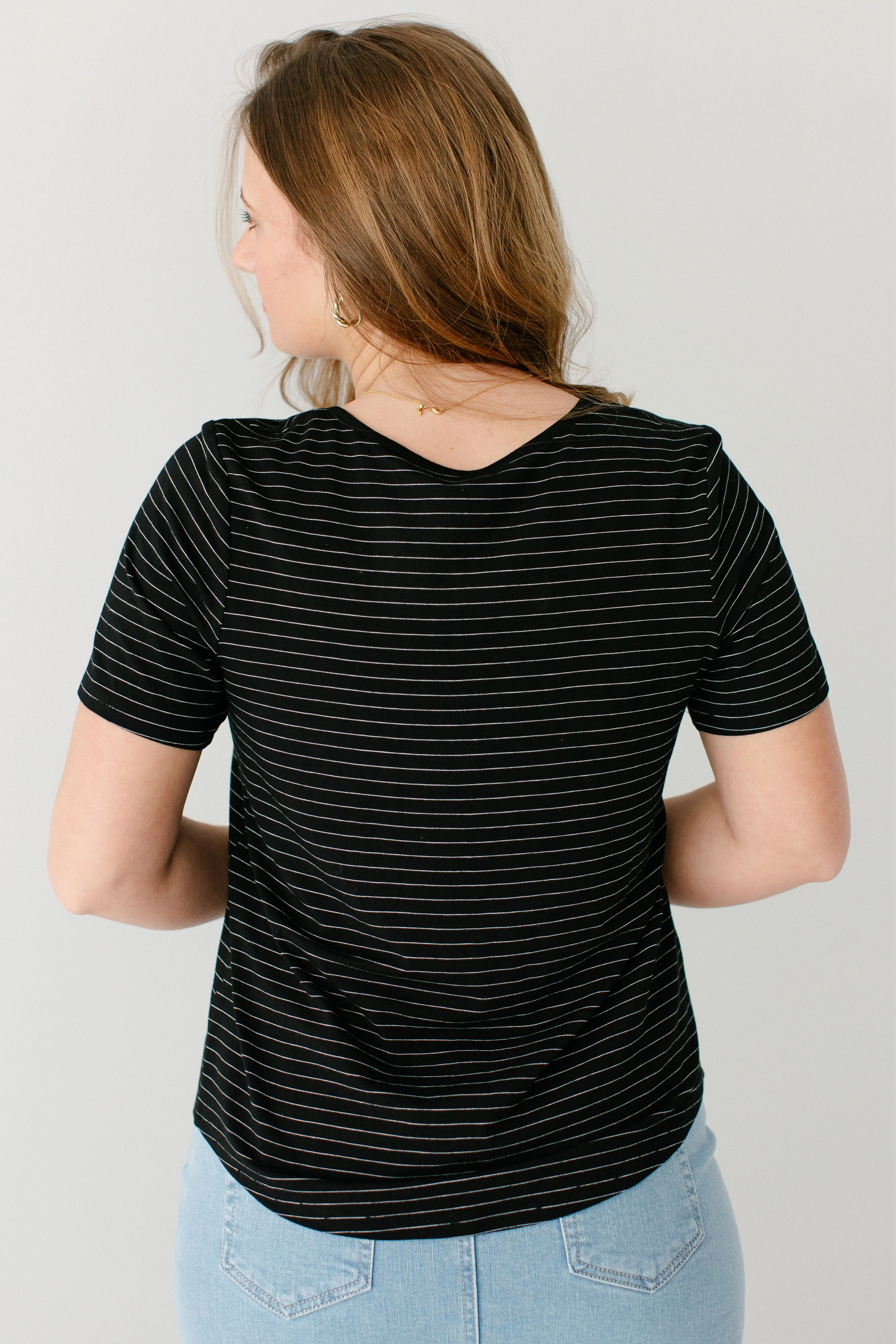Lynne Classic Striped Tee - Image 7