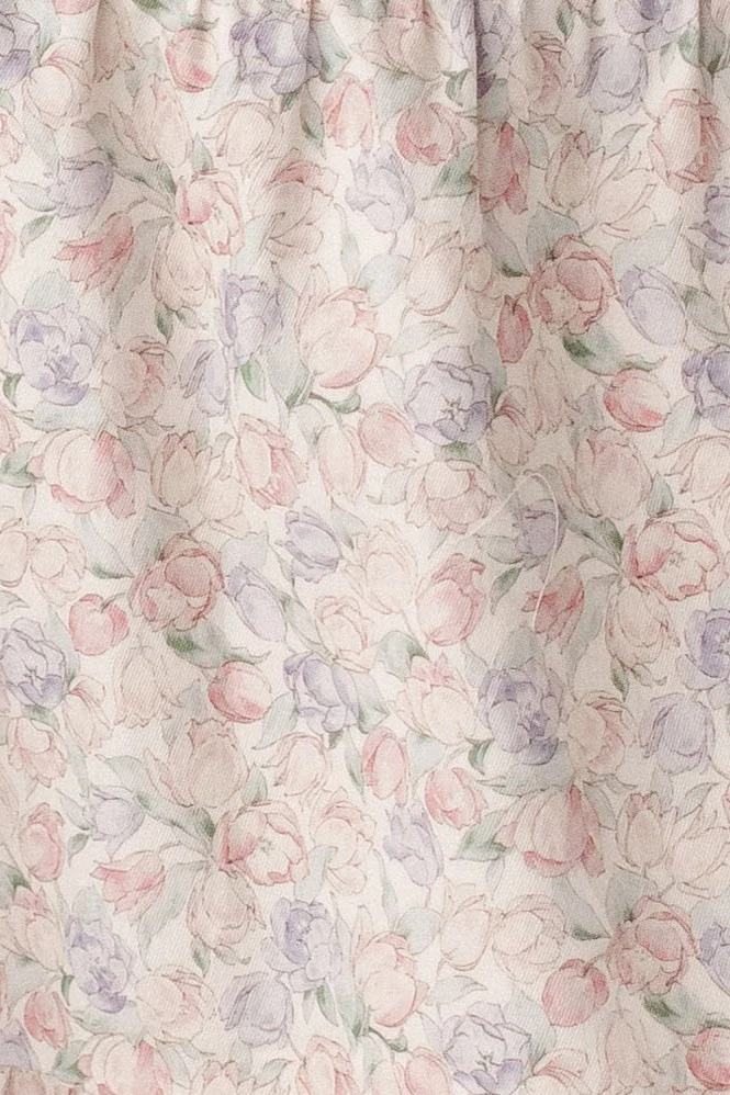 Marguerite Tulip Floral Button Down Midi Dress - Image 15