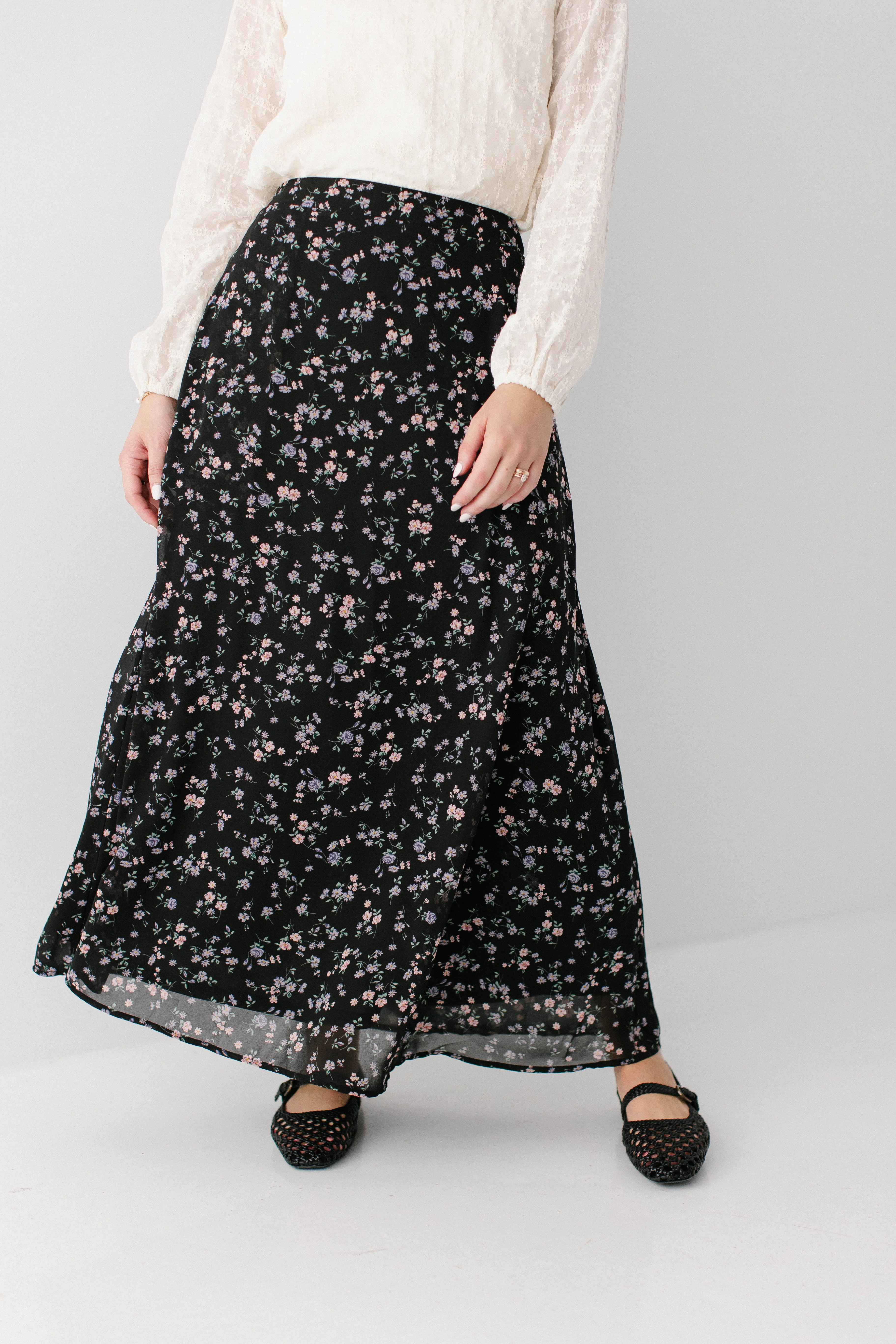 Melissa Floral Maxi Skirt FINAL SALE