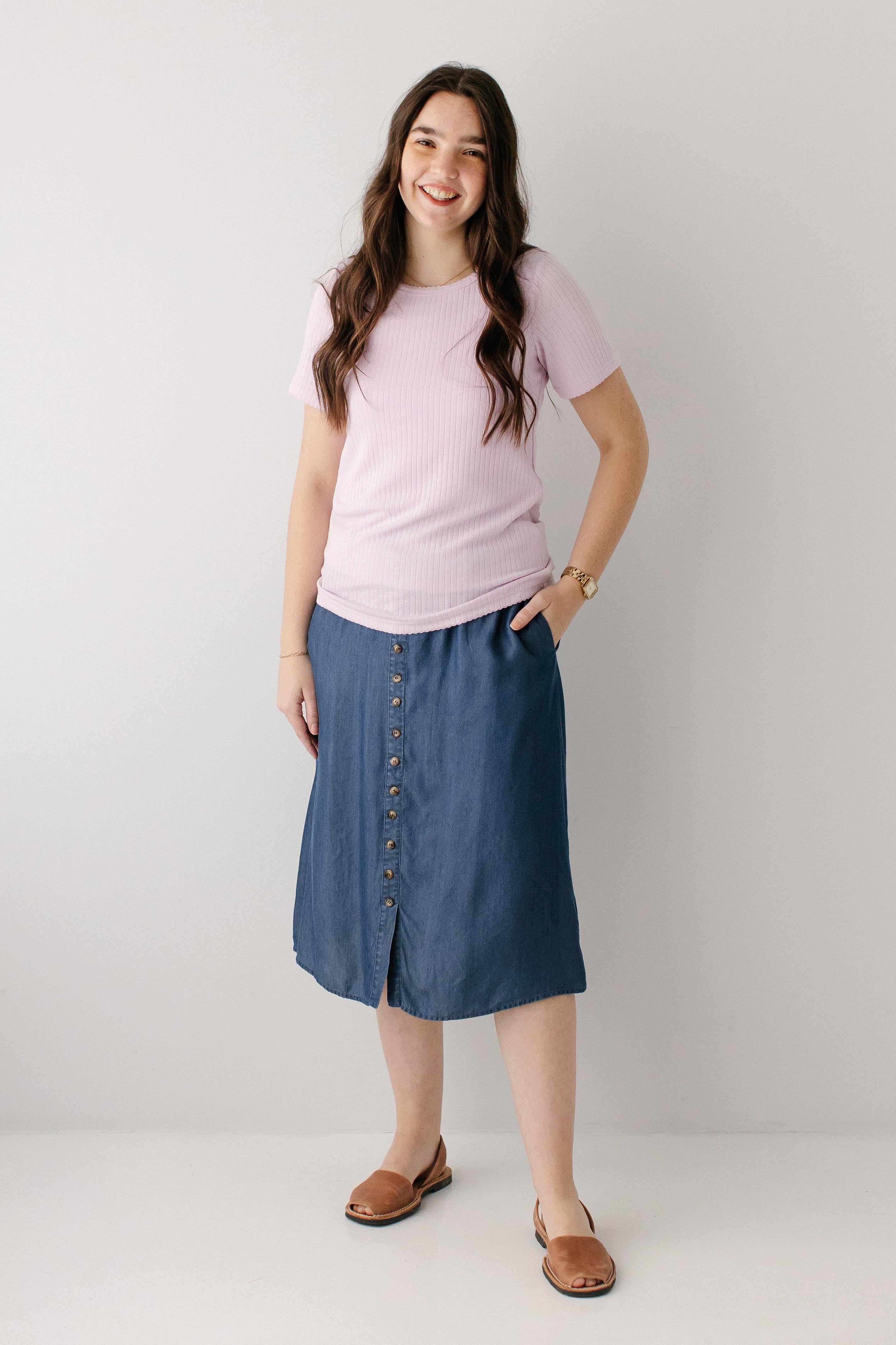 Mia Pointelle Knit Top - Image 13