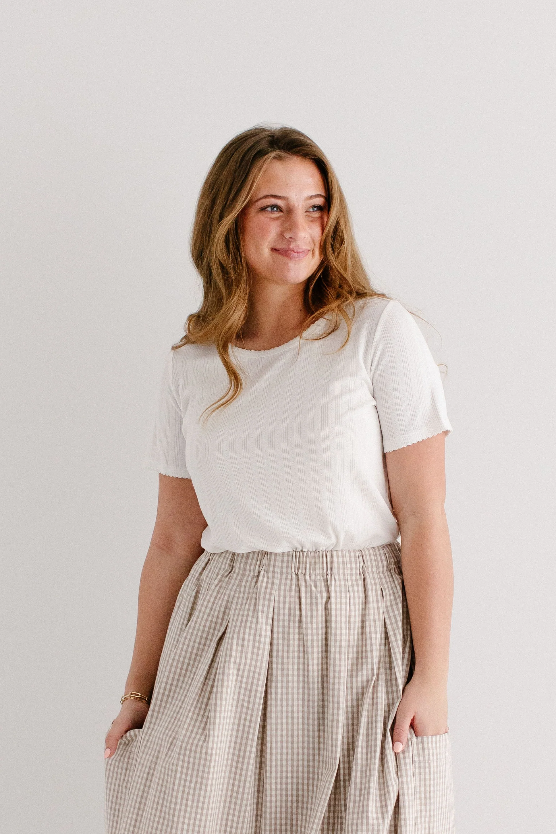 Mia Pointelle Knit Top - Image 18