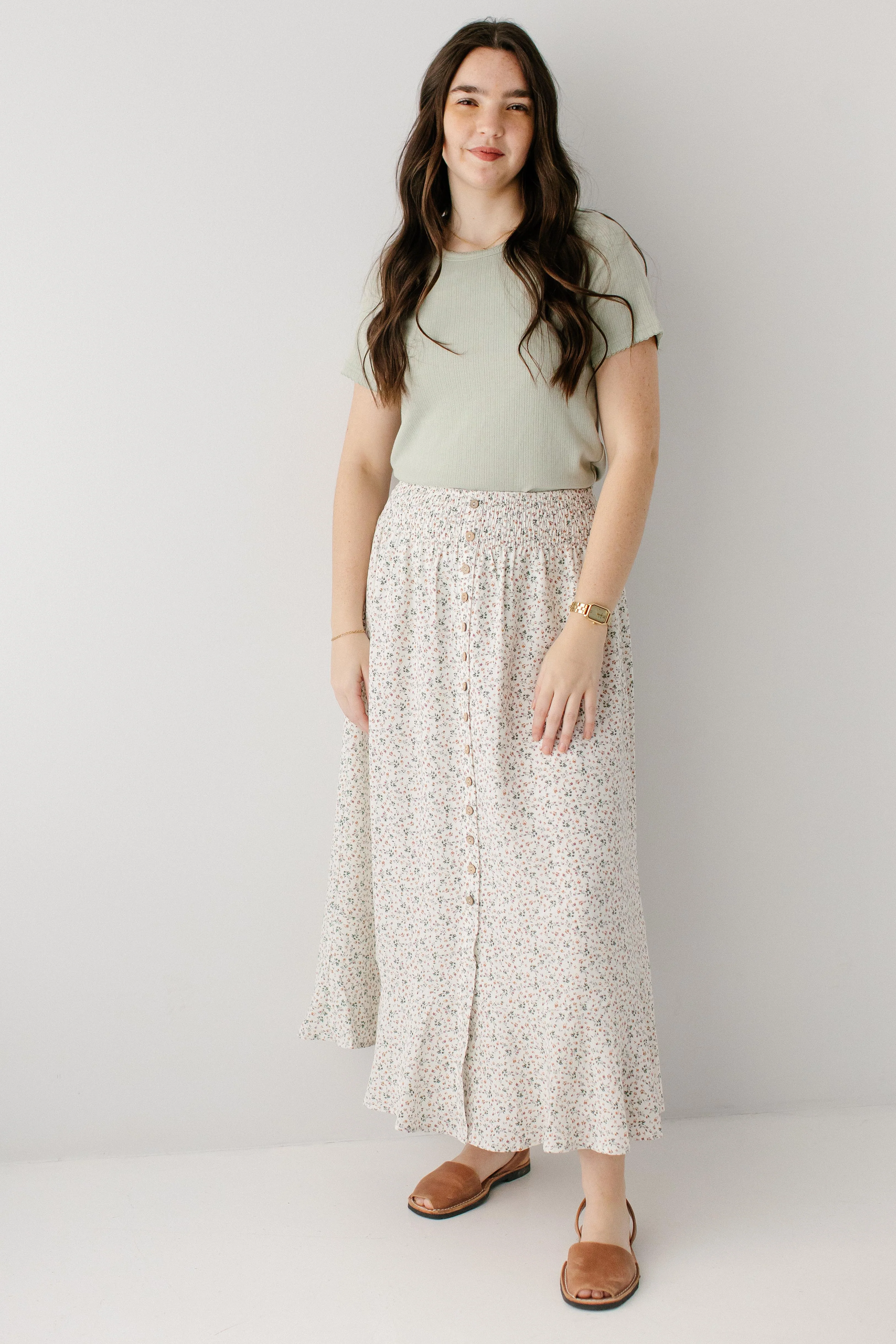 Mia Pointelle Knit Top - Image 6