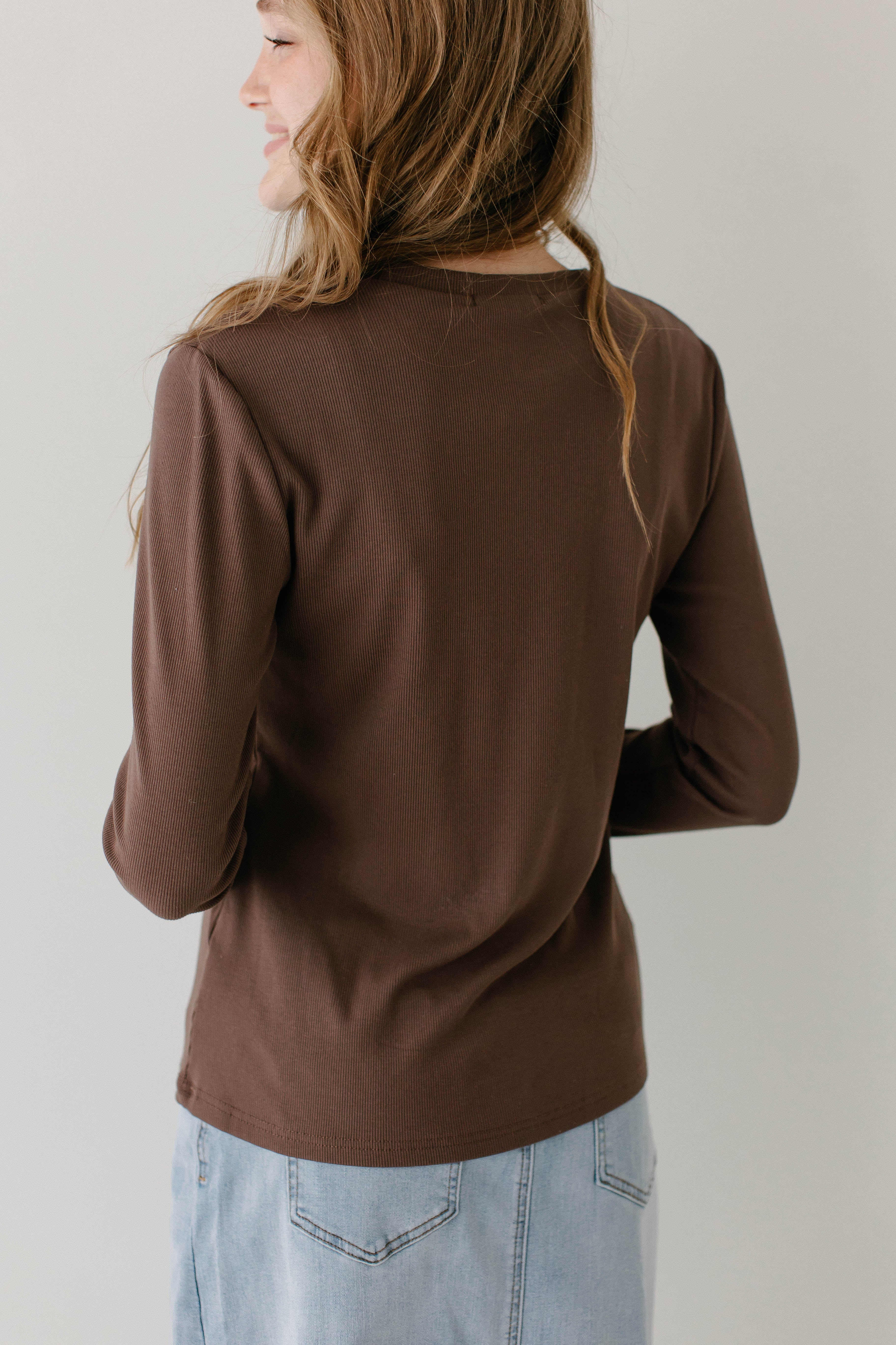 'Moab' High Neck Ribbed Top FINAL SALE - Image 6